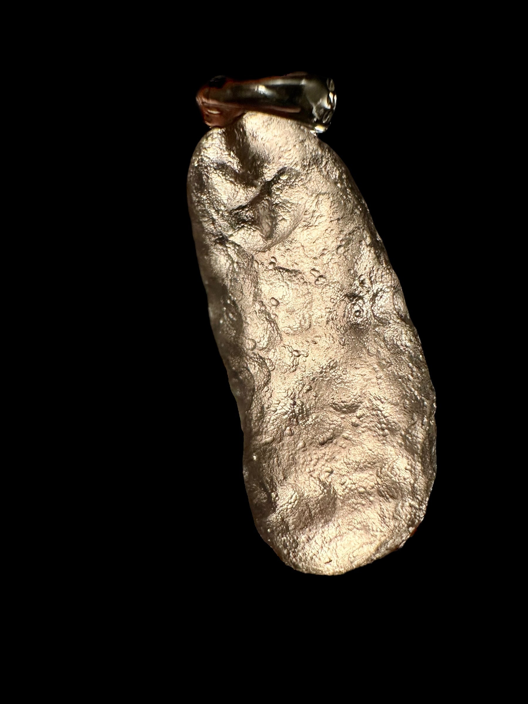 Silver colombianite pendant - SP/K010