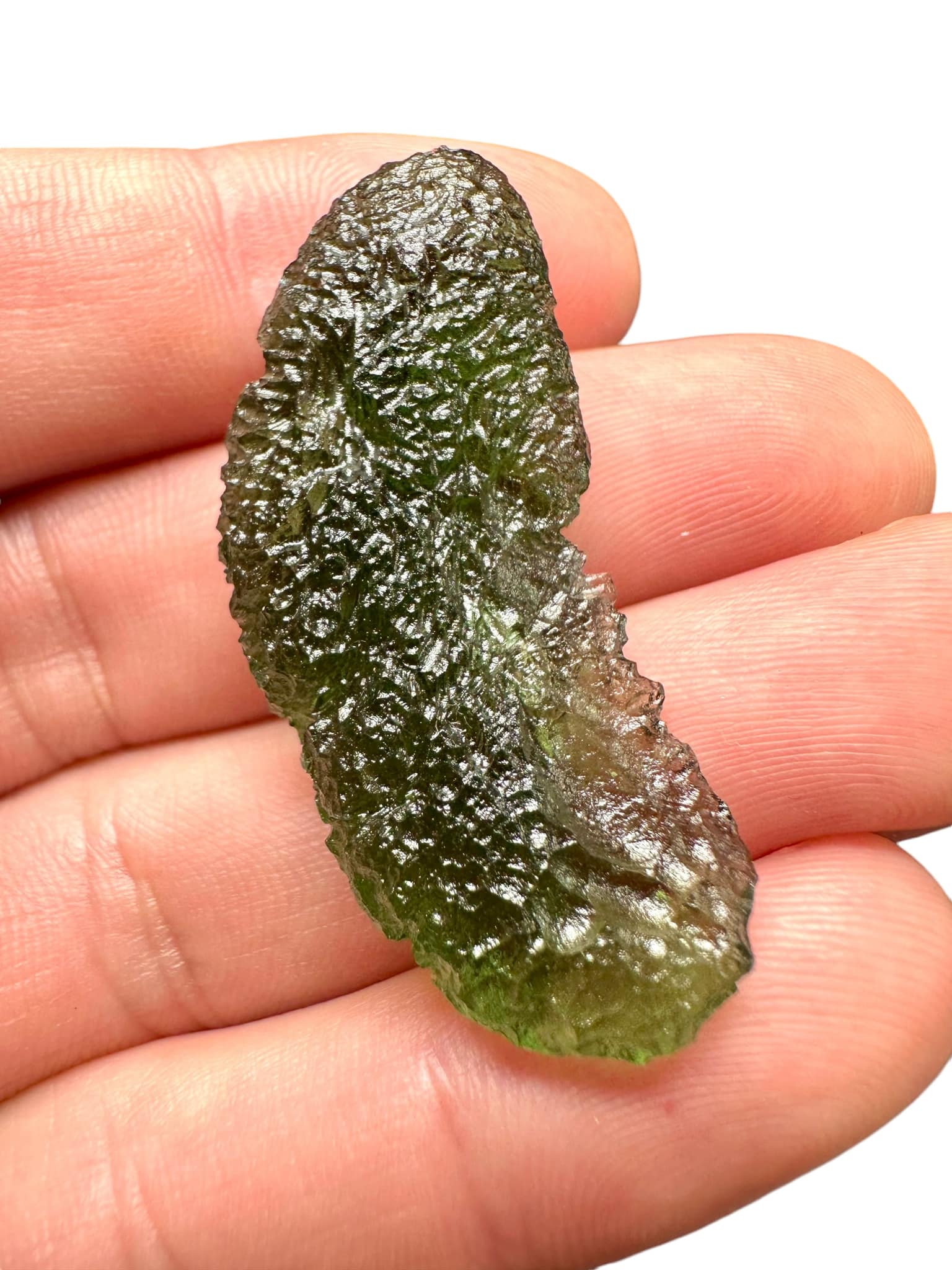 Moldavite – Nesmen – jimka – 8,4g - V2092