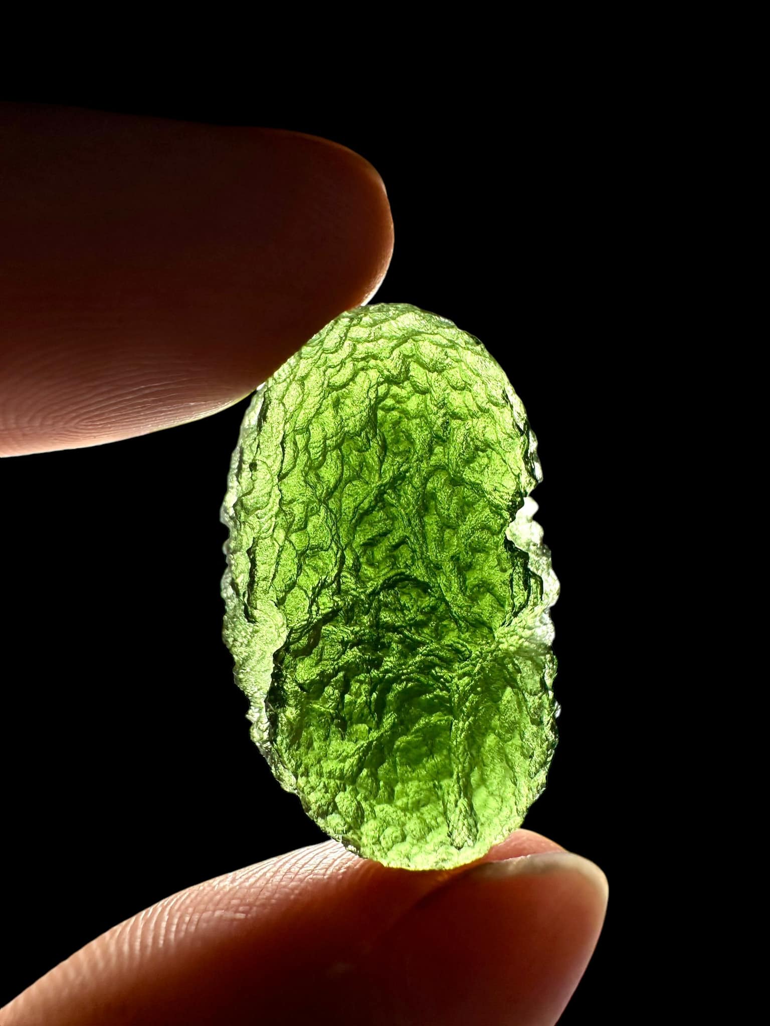 Moldavite – Marouskovo pole – 11,2g - V2061