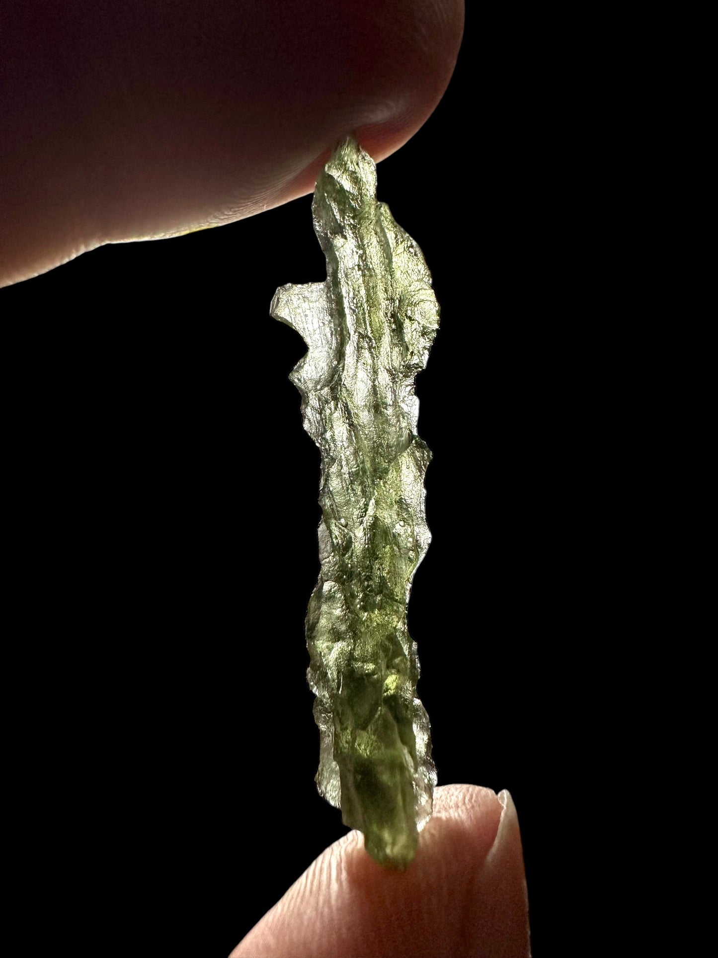 Moldavite - Besednice - Jezkovna - 1,5g - BJ006