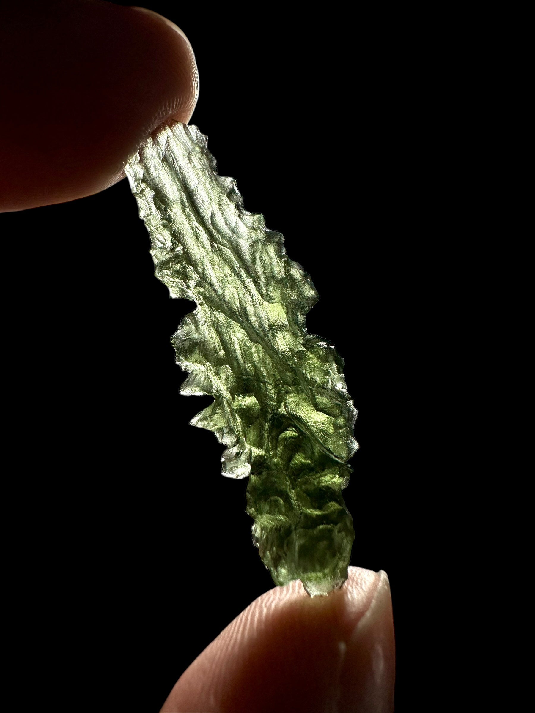 Moldavite - Besednice - Jezkovna - 3,1g - BJ033