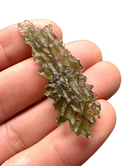 Moldavite - Besednice - Jezkovna - 3,9g - BJ035