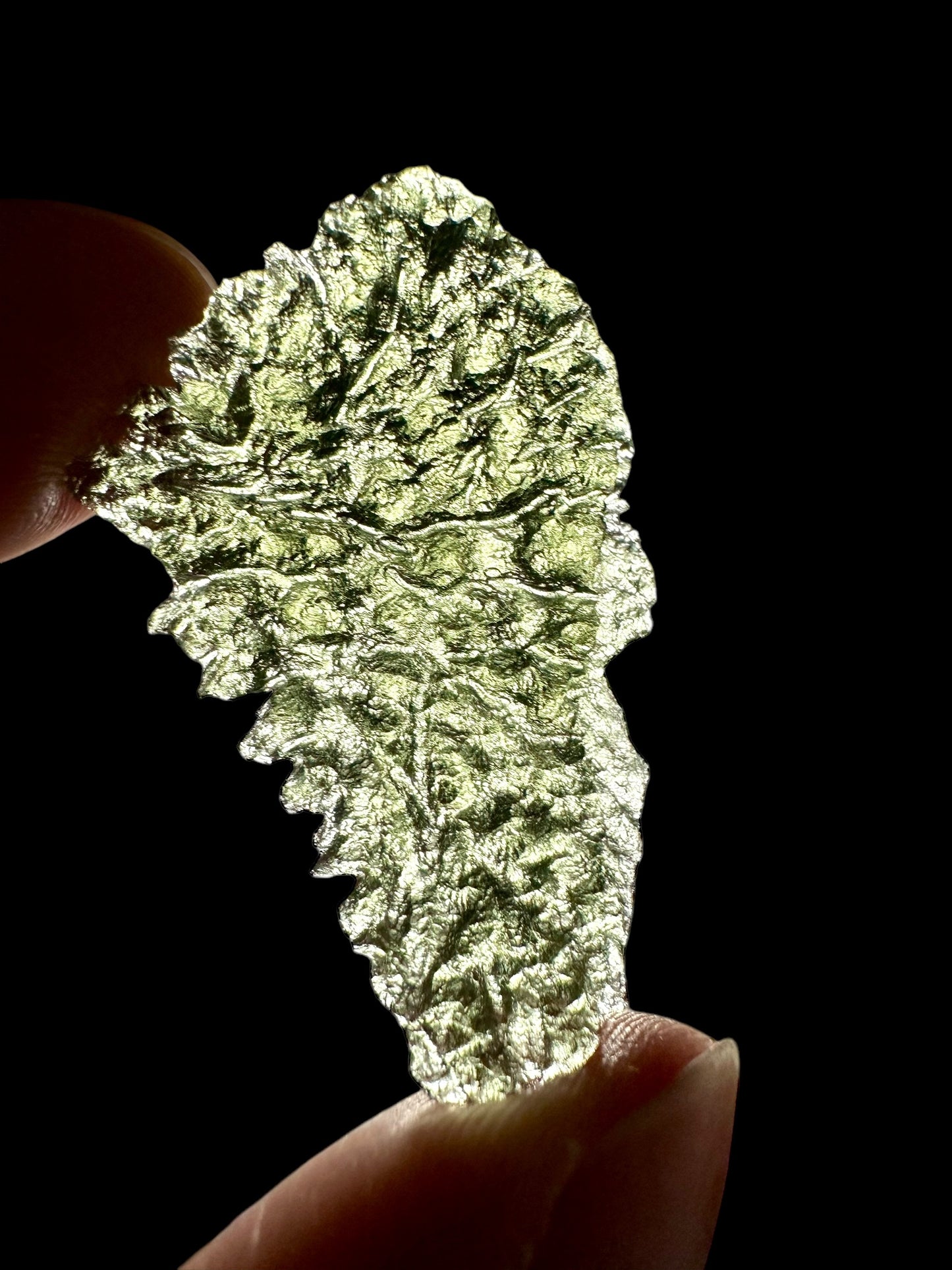 Moldavite - Besednice - Jezkovna - 3,2g - BJ043