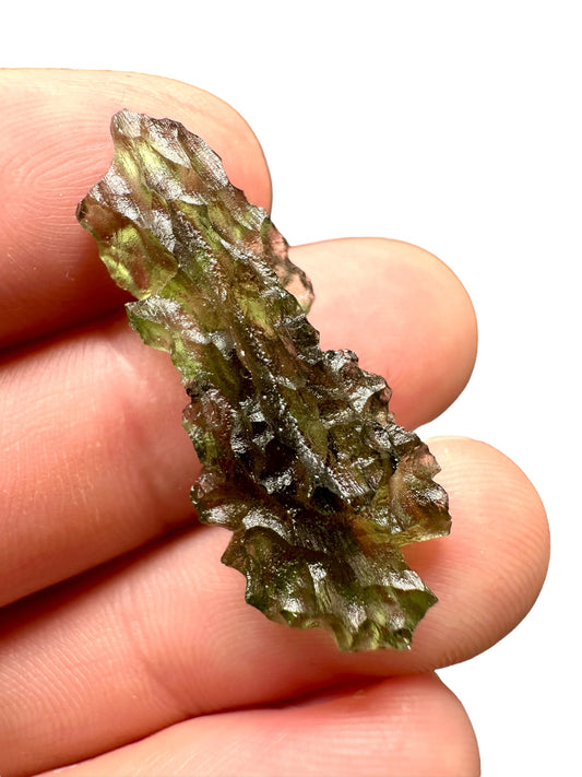 Moldavite - Besednice - Jezkovna - 2,4g - BJ048