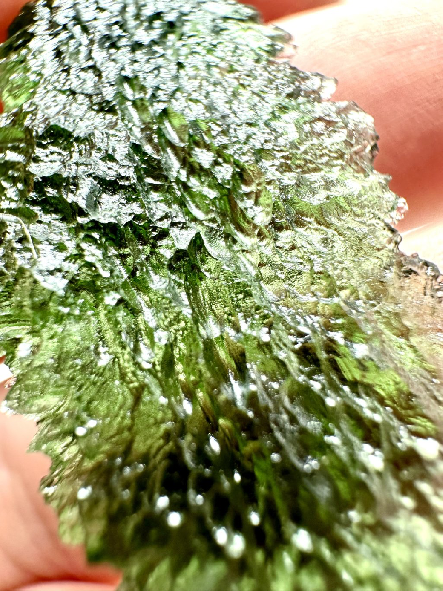 Moldavite – Maly Chlum – 7,7g - V1621