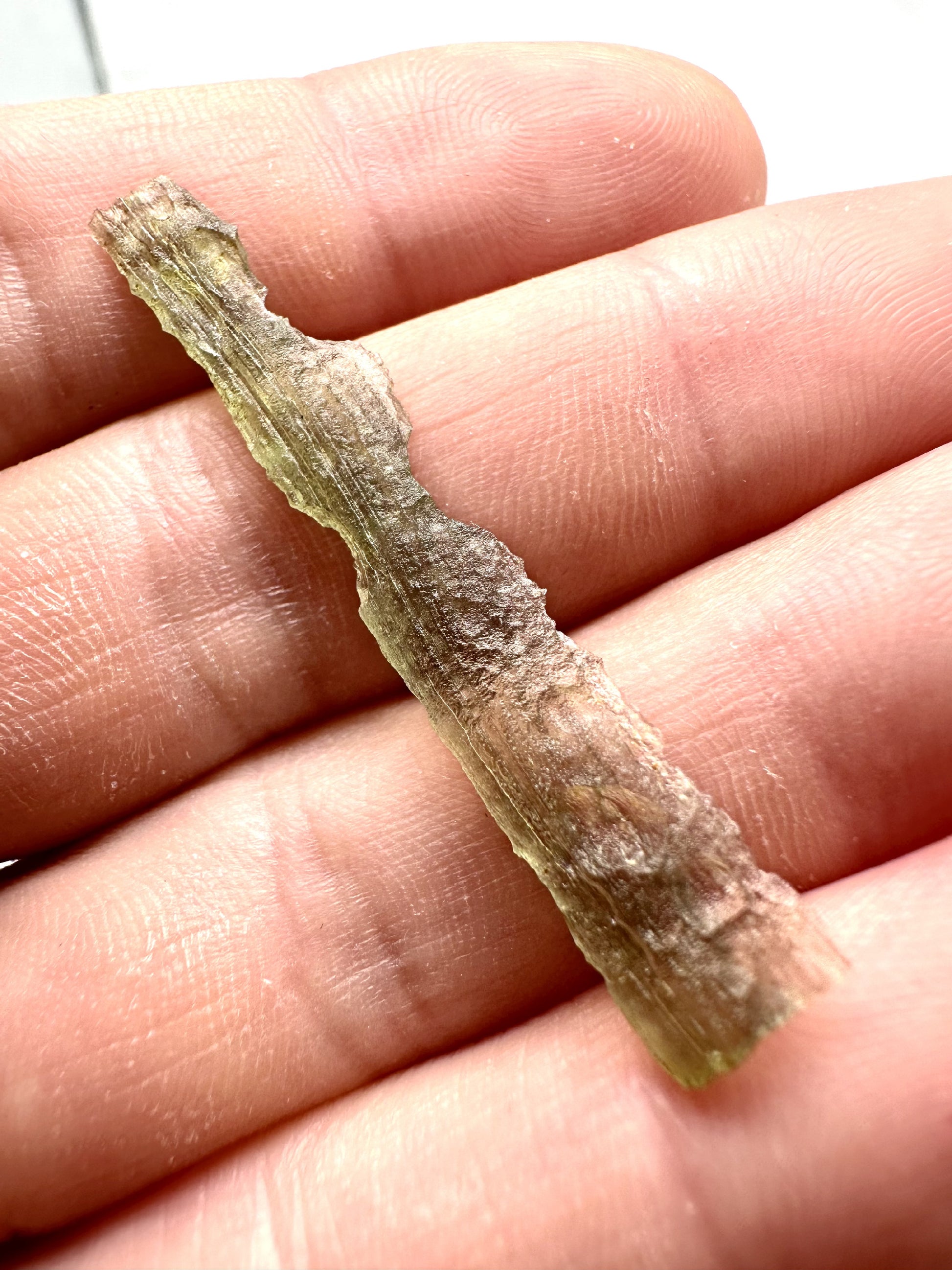 Moldavite – Chlum nad Malsi – 0,7g – V1057