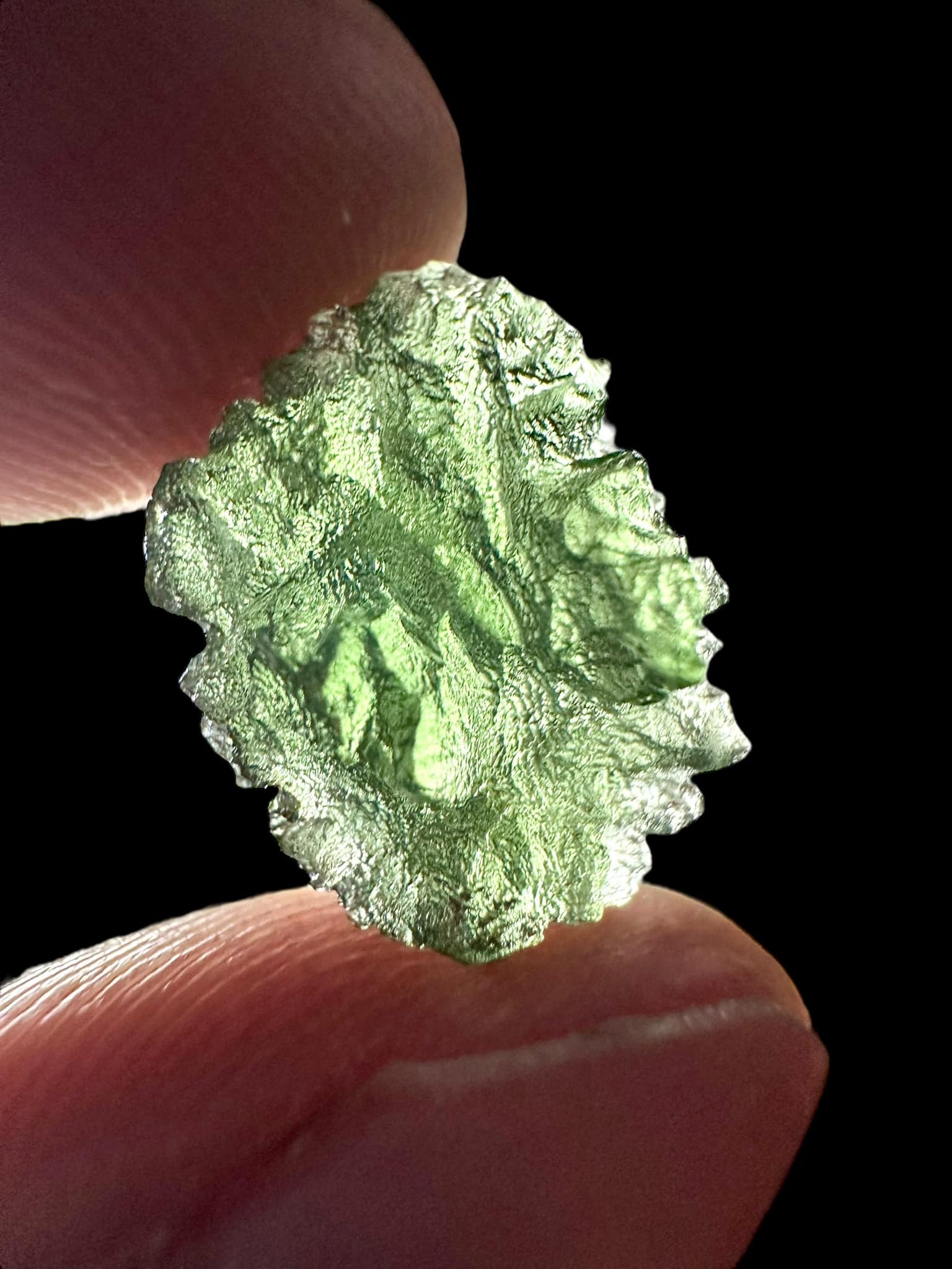 Moldavite – Olesnice – 1,3g - V1819