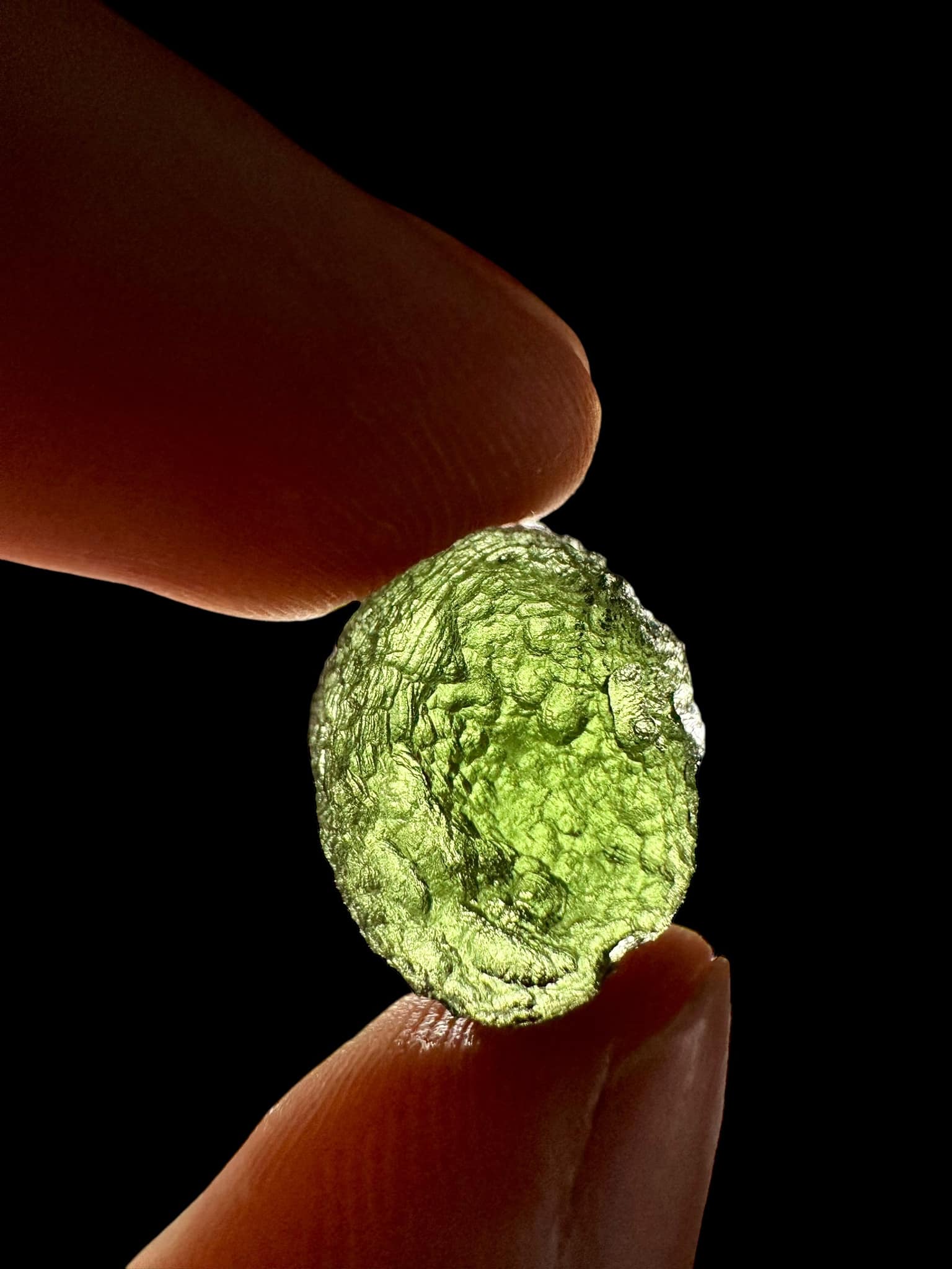 Moldavite – Chlum nad Malsi – 2,6g - V2206