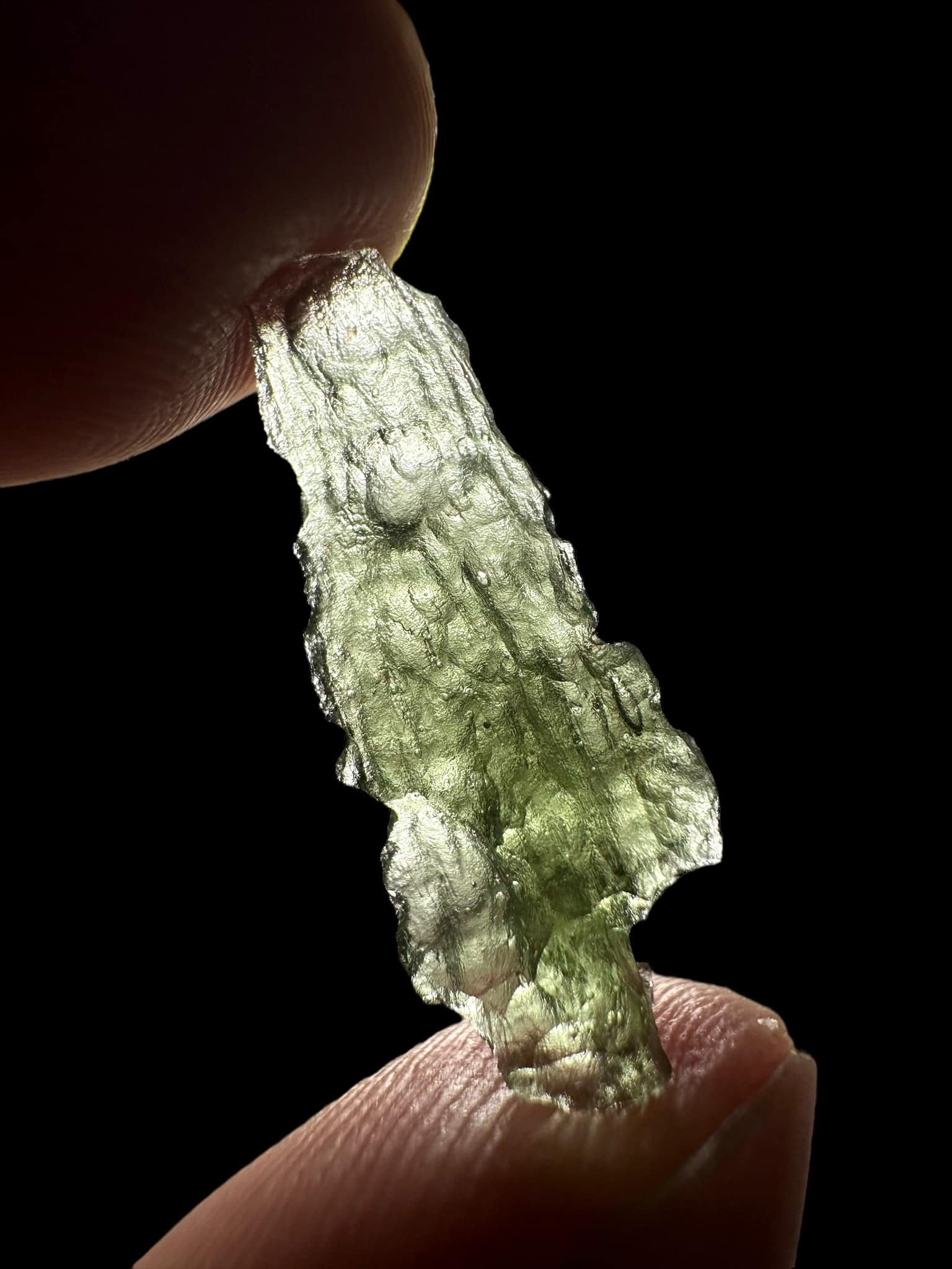 Moldavite - Olesnice - 0,5g - V705