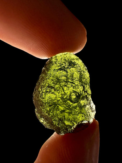 Moldavite - Chlum - nad - Malsi - 4,1g - V717