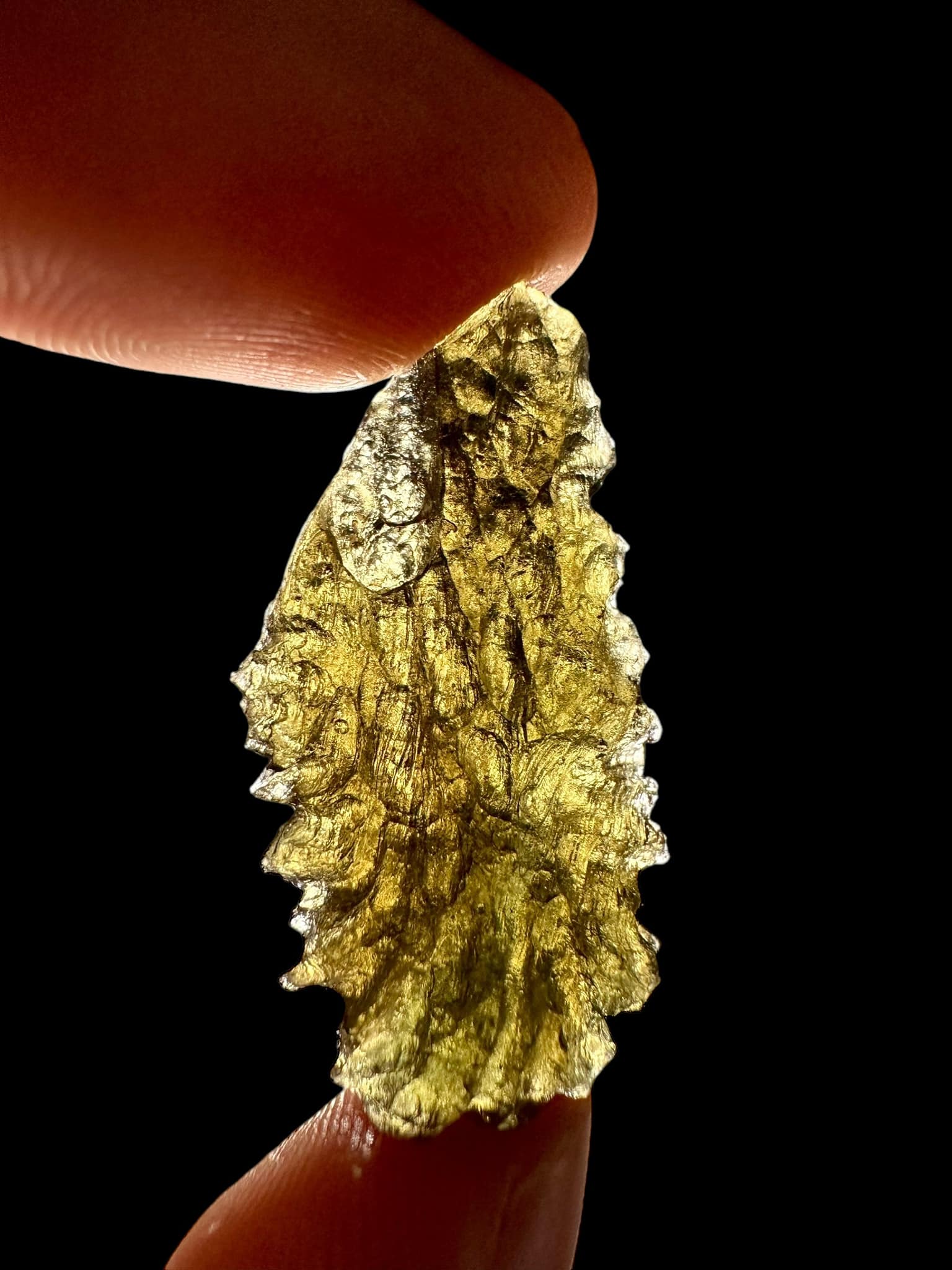 Moldavite - Slavetice - Piskovna - 4,6g - V723