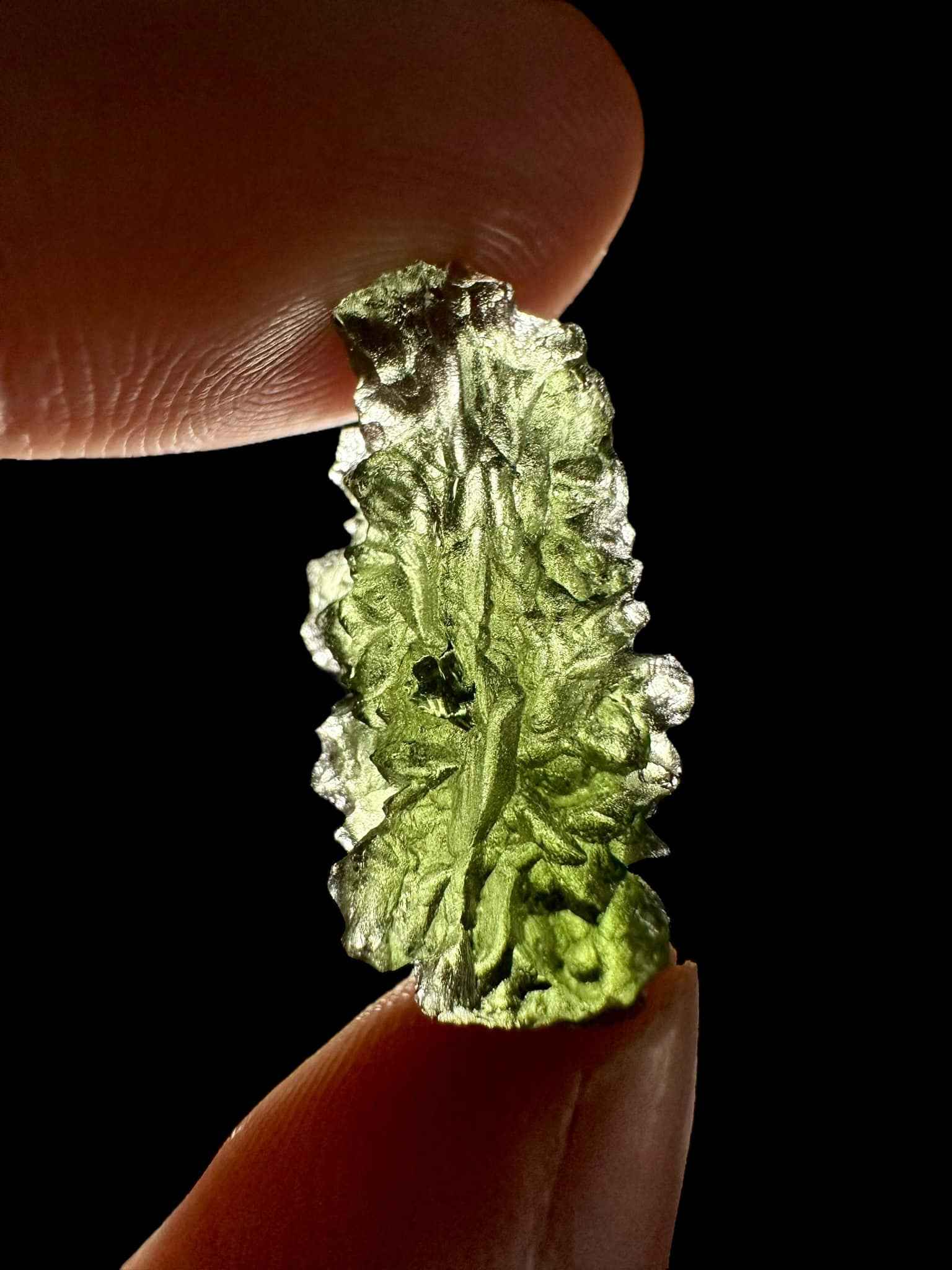 Moldavite – Nesmen – 2,4g - V2171