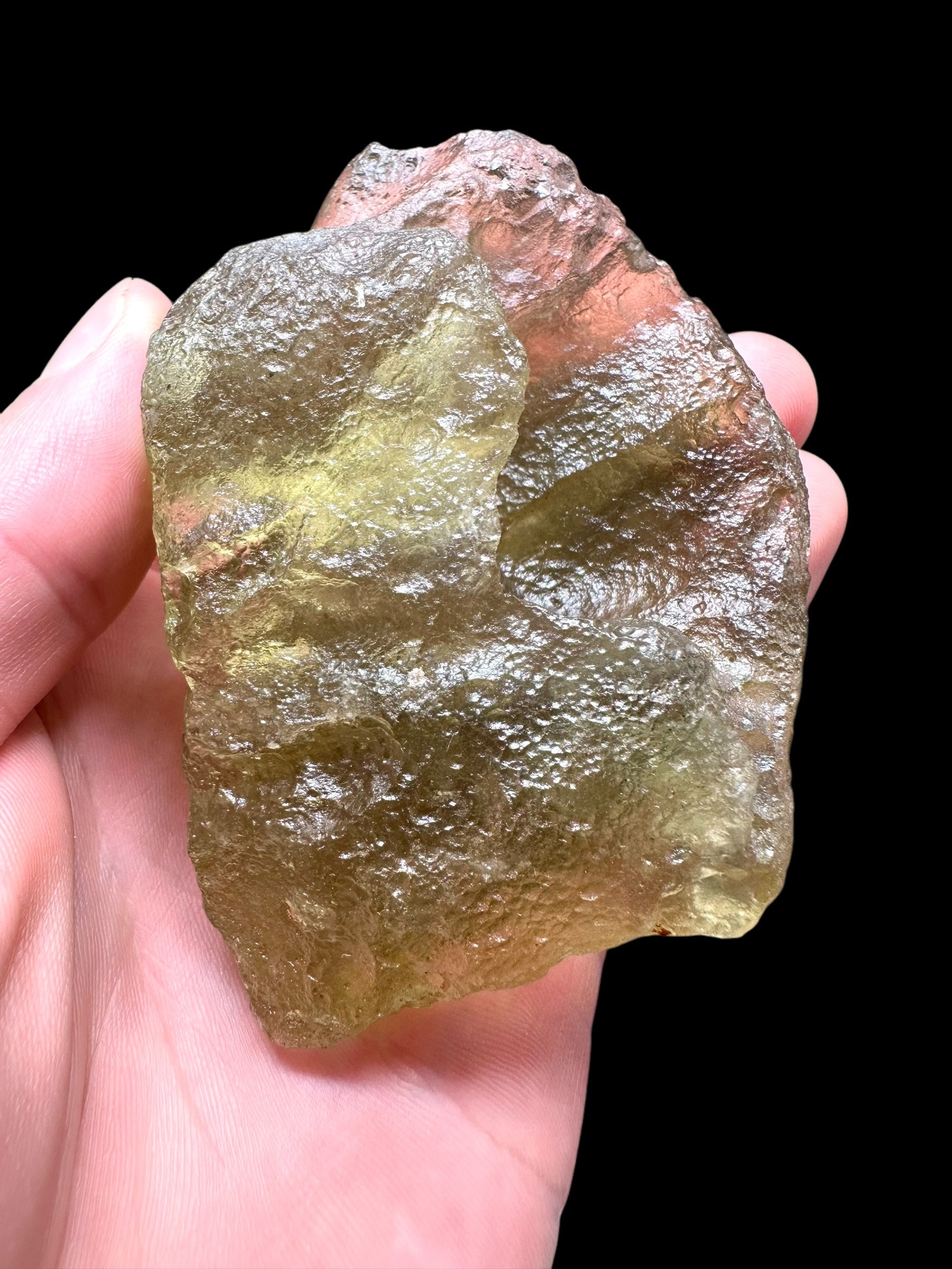 Libyan desert glass – Extra quality, hole - LPS035