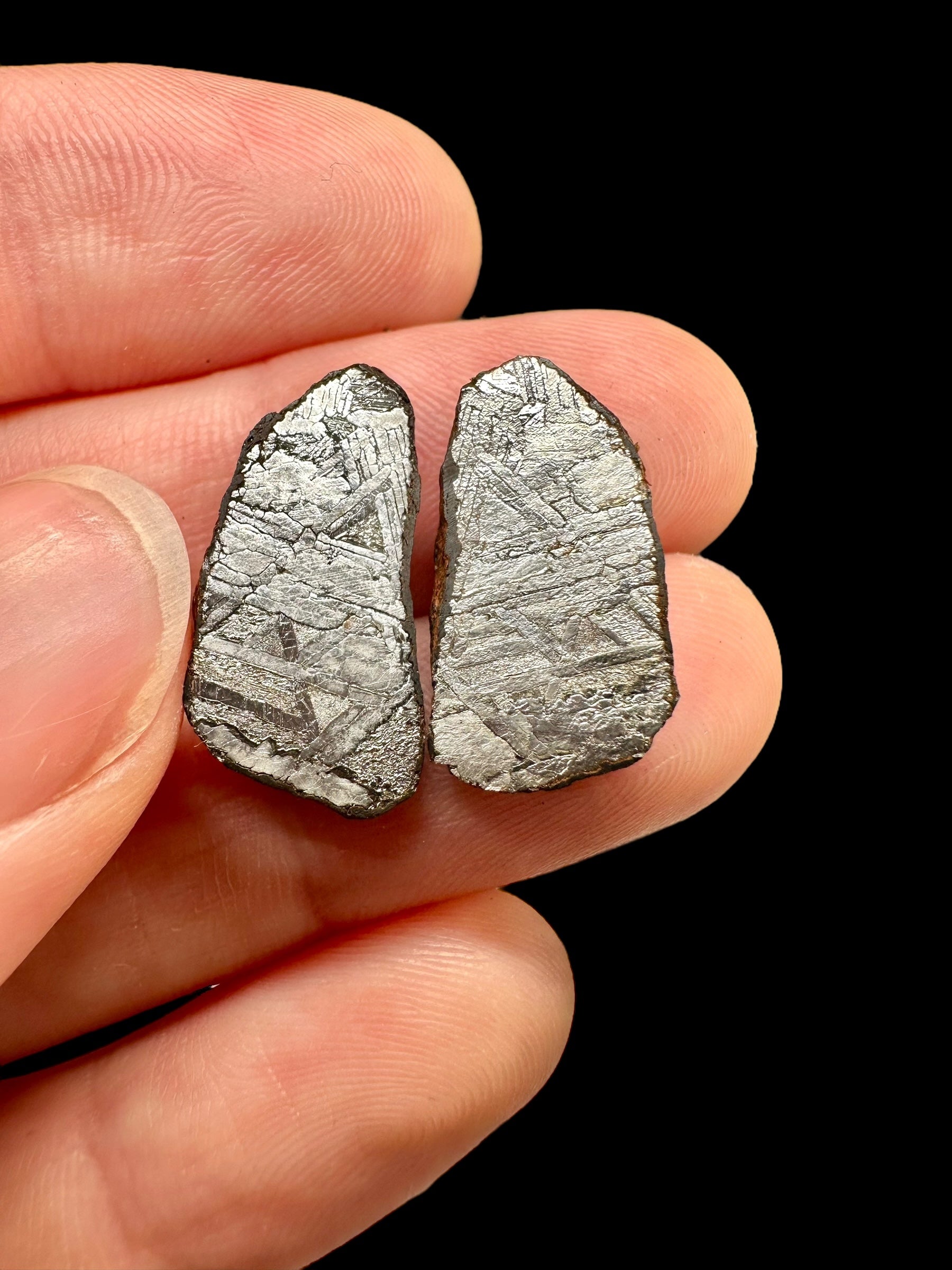 Meteorite Mundrabilla (pair) 7,95g – Nullarbor plain, Australia - MEMU41