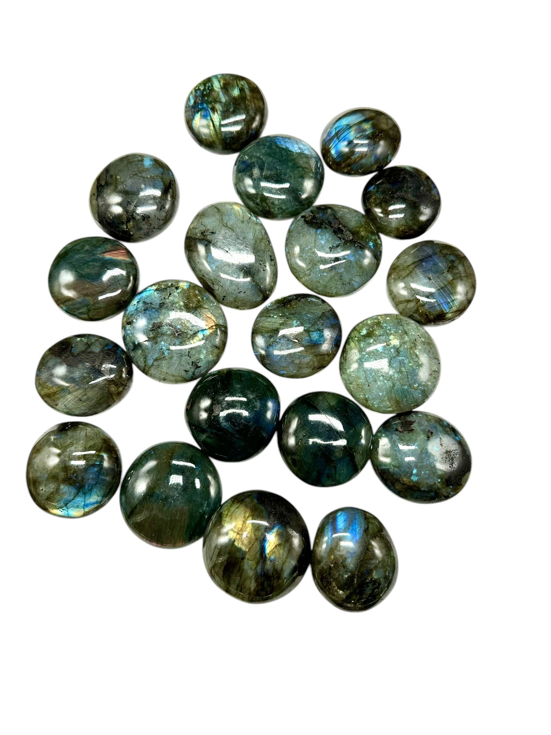 Labradorite – Madagascar 20 pcs (3-4cm) – VO3