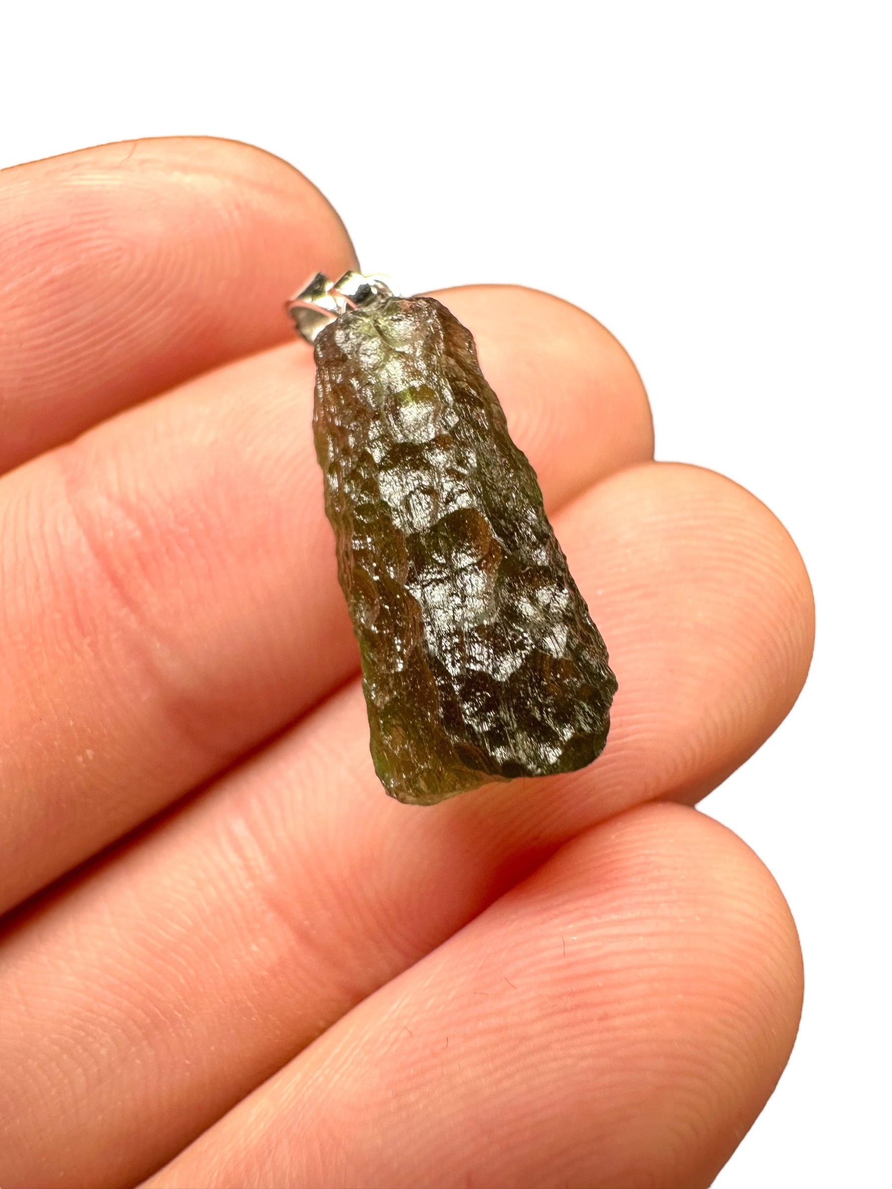 Moldavite pendant - P/V225