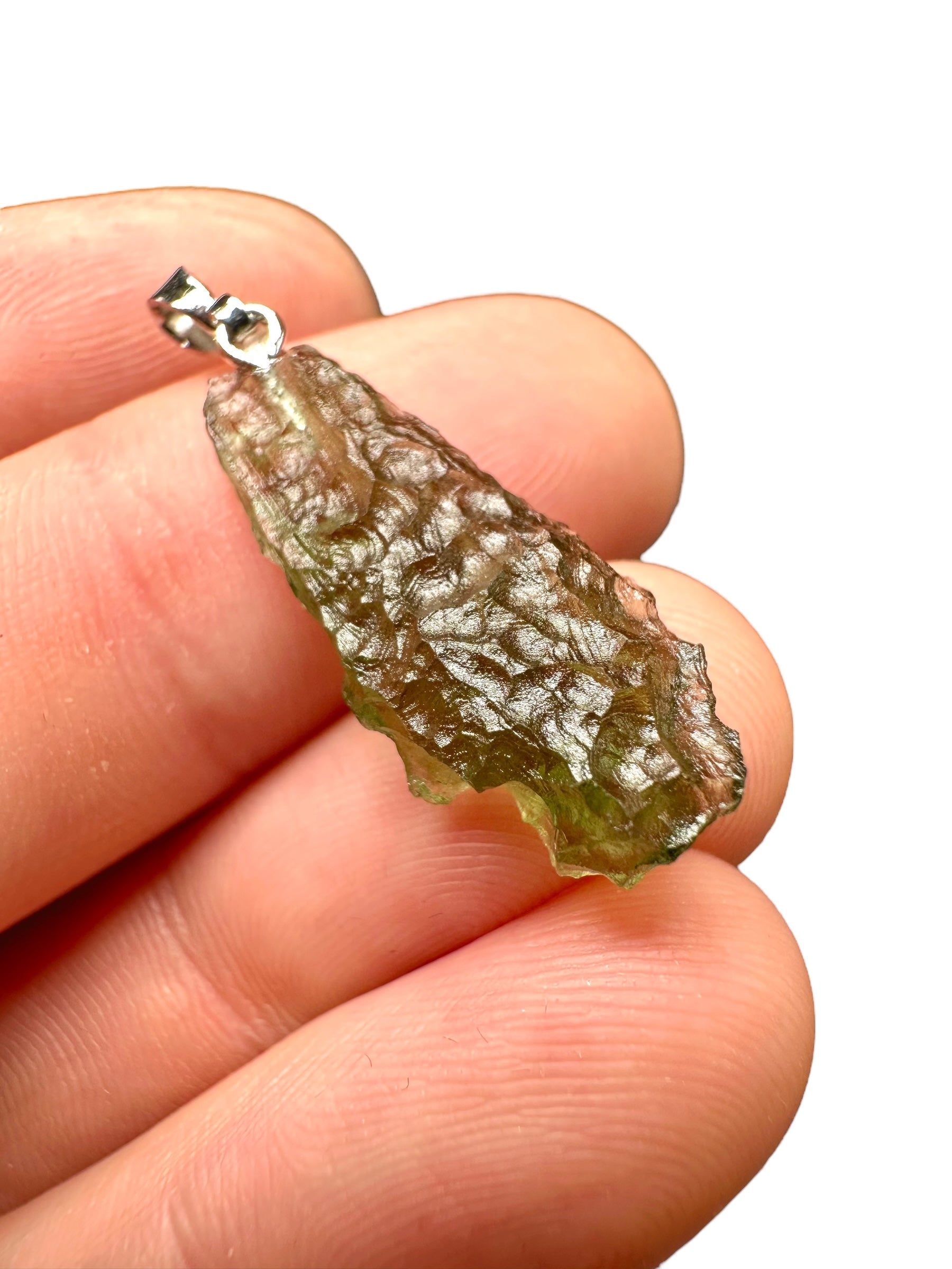 Moldavite pendant - P/V228
