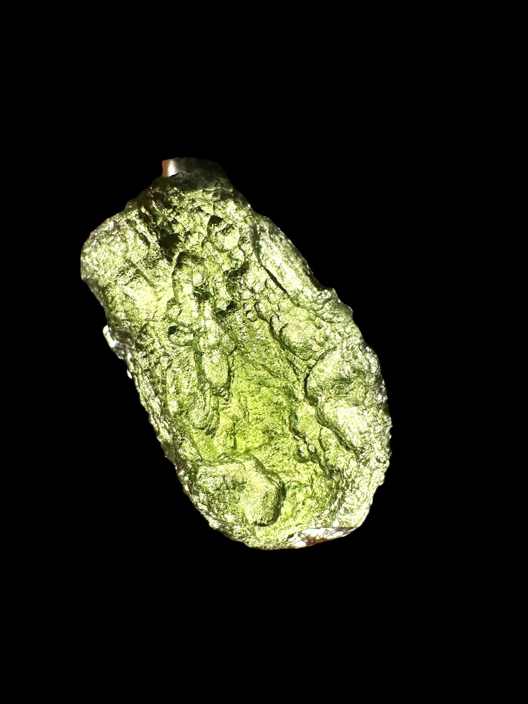 Silver moldavite pendant 2,7g - SP/V258