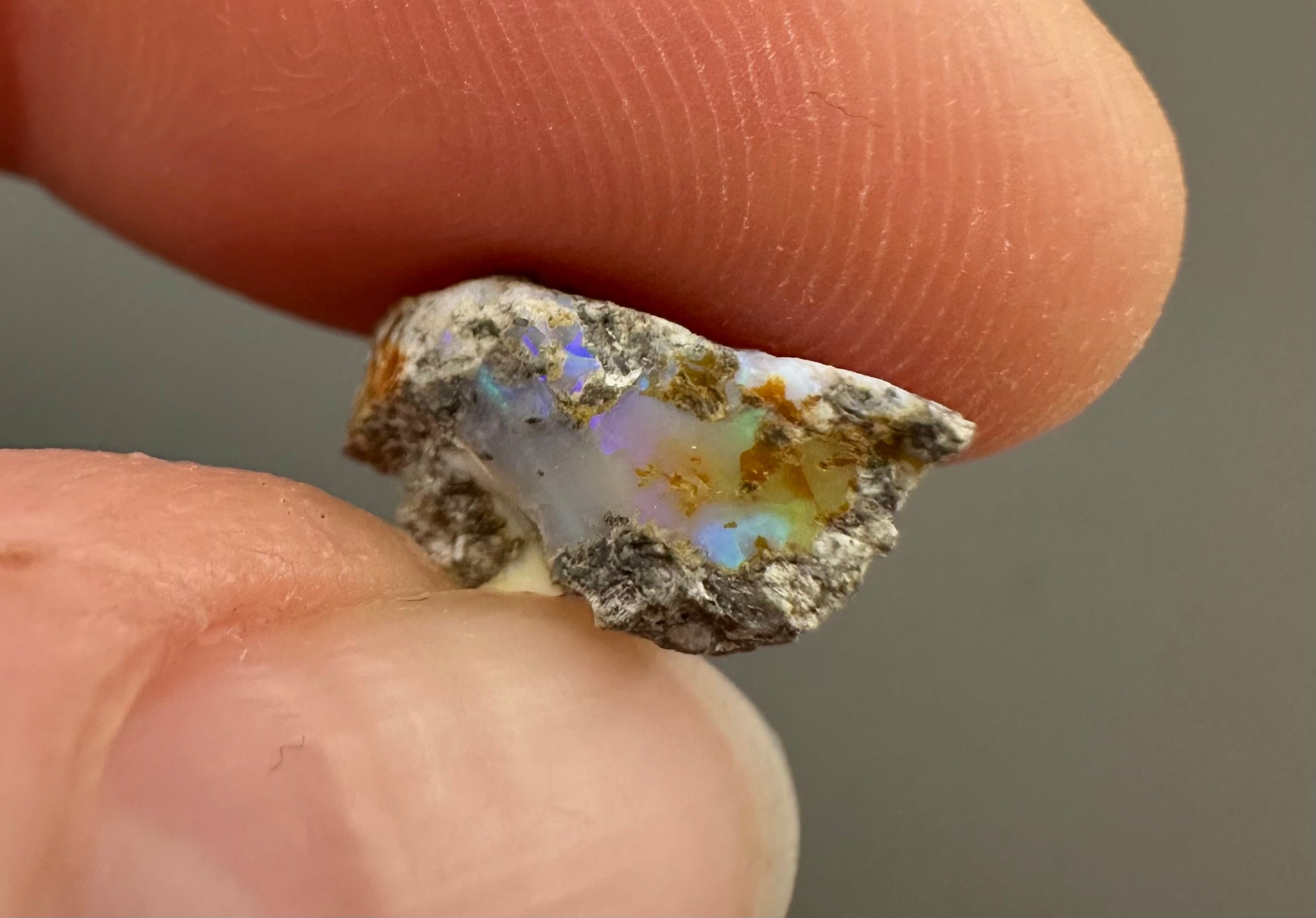 Precious opal – Dubnik, Slovakia