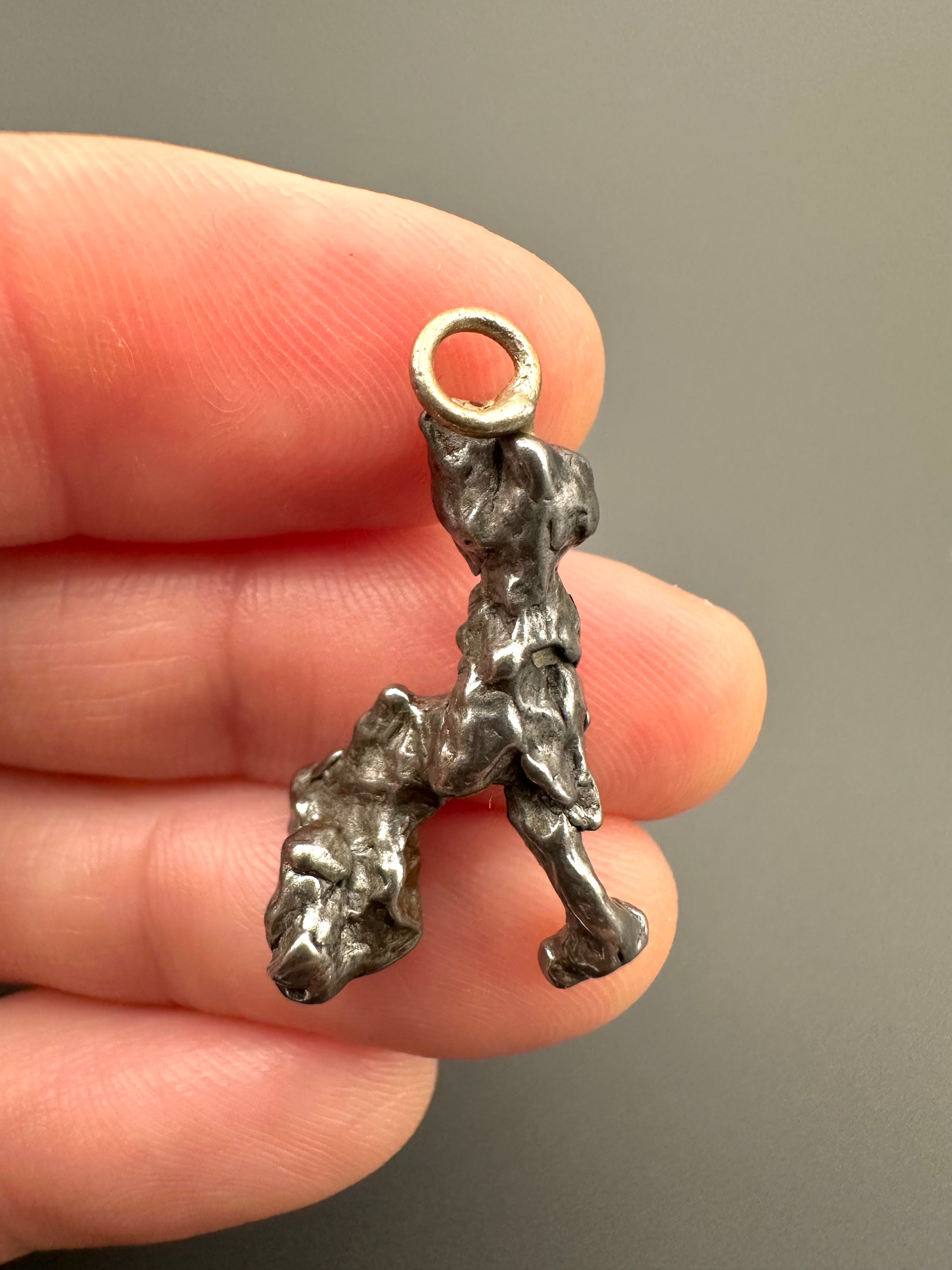 Iron meteorite pendant 3,4g