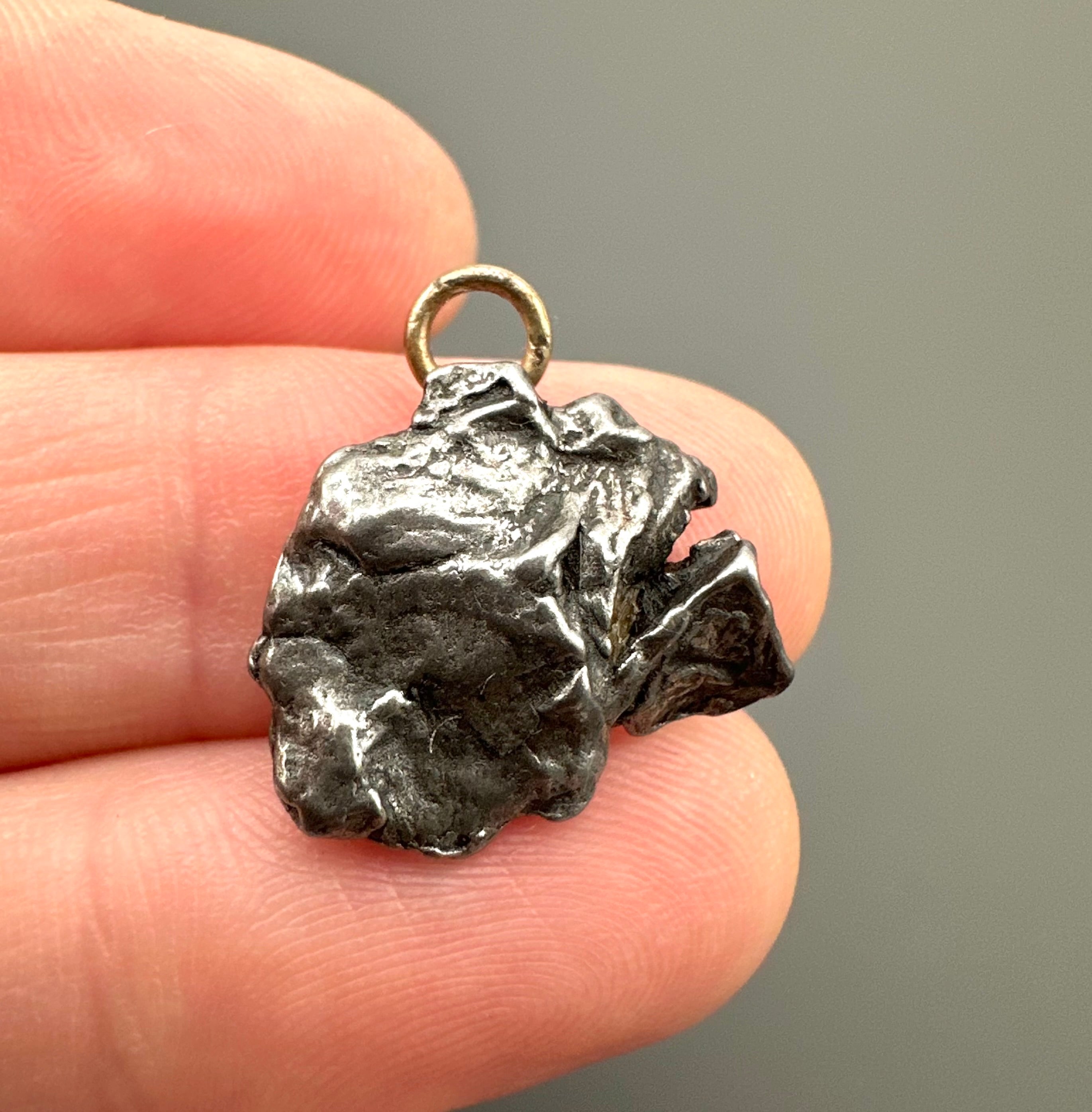 Iron meteorite pendant 3,4g