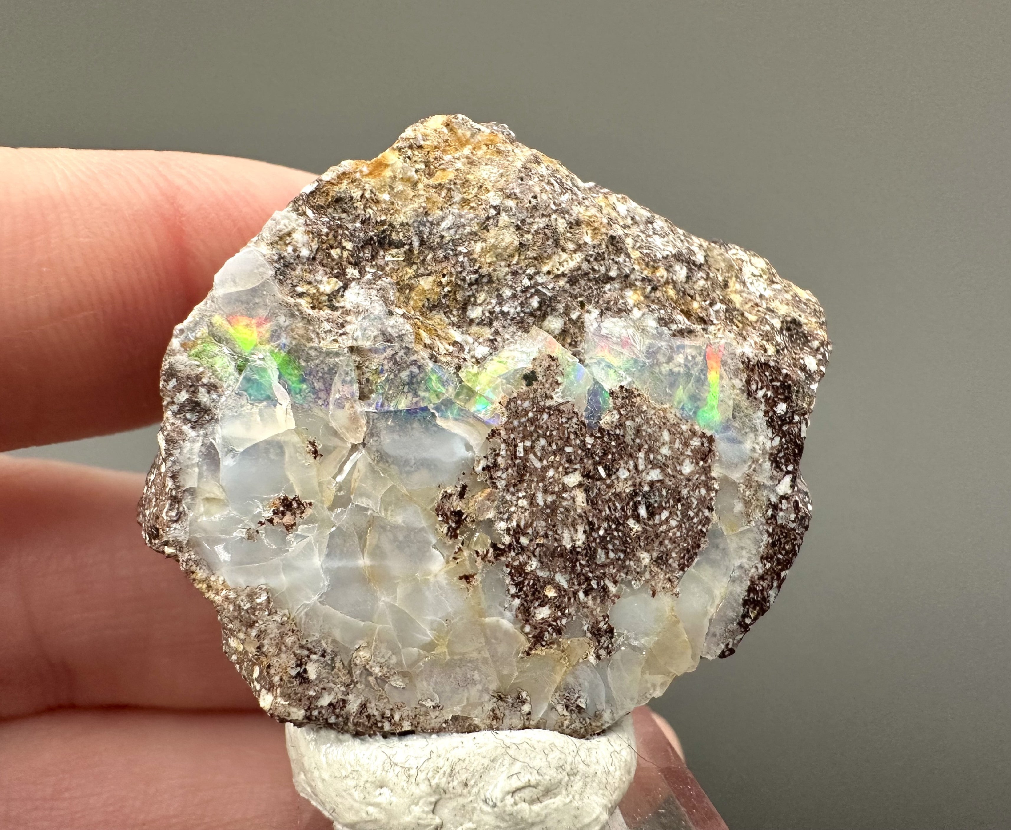 Precious opal – Dubnik, Slovakia