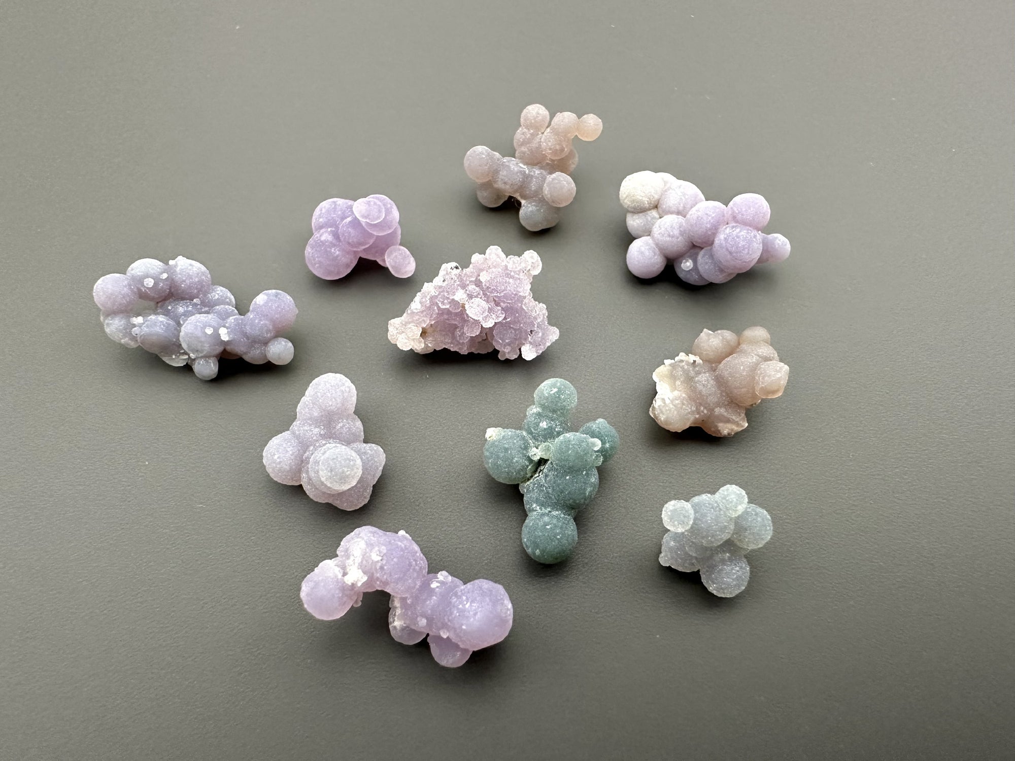 Grape Chalcedony – Sulawesi, Indonesia – 10pcs