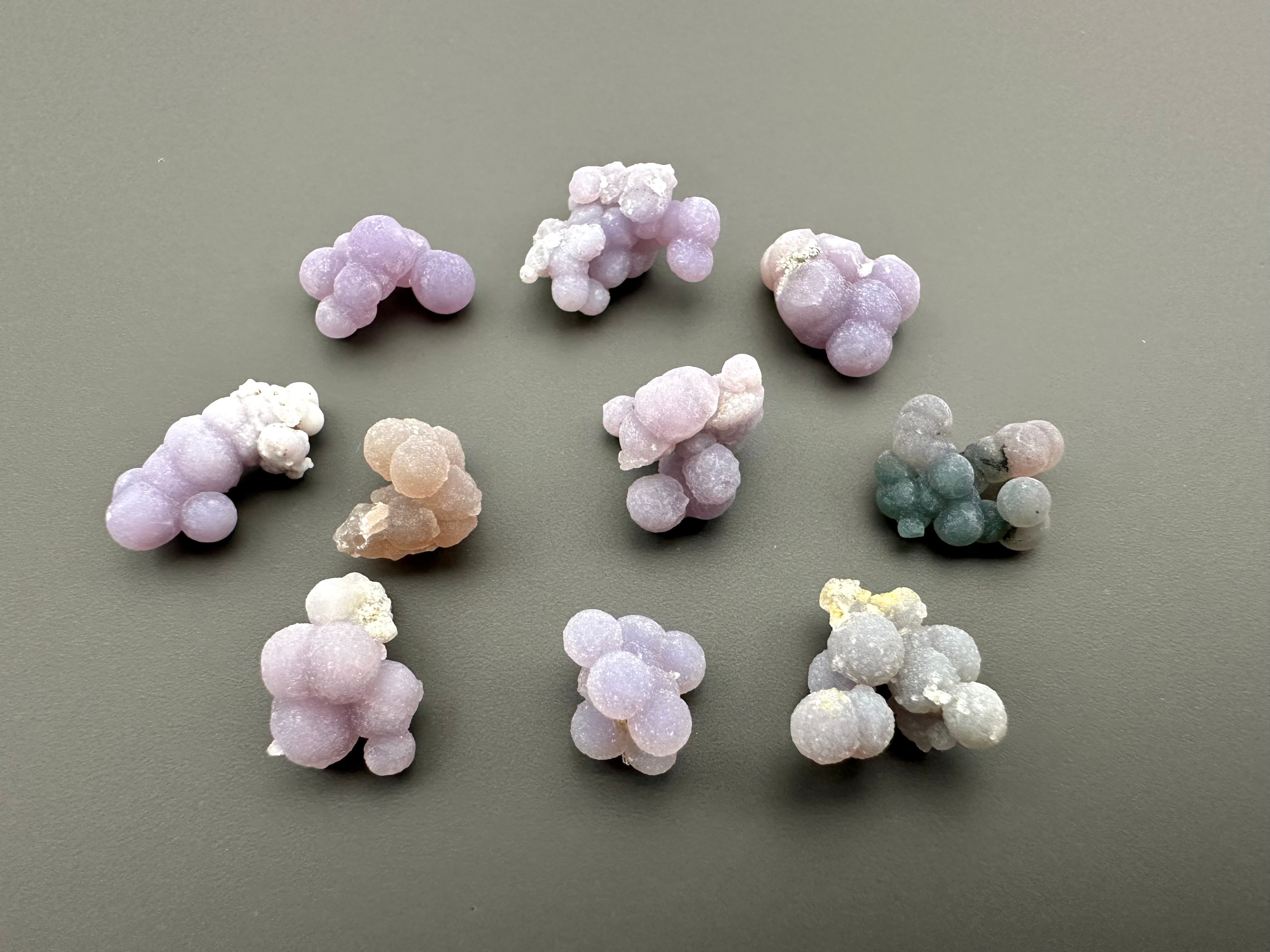 Grape Chalcedony – Sulawesi, Indonesia – 10pcs - HCH326