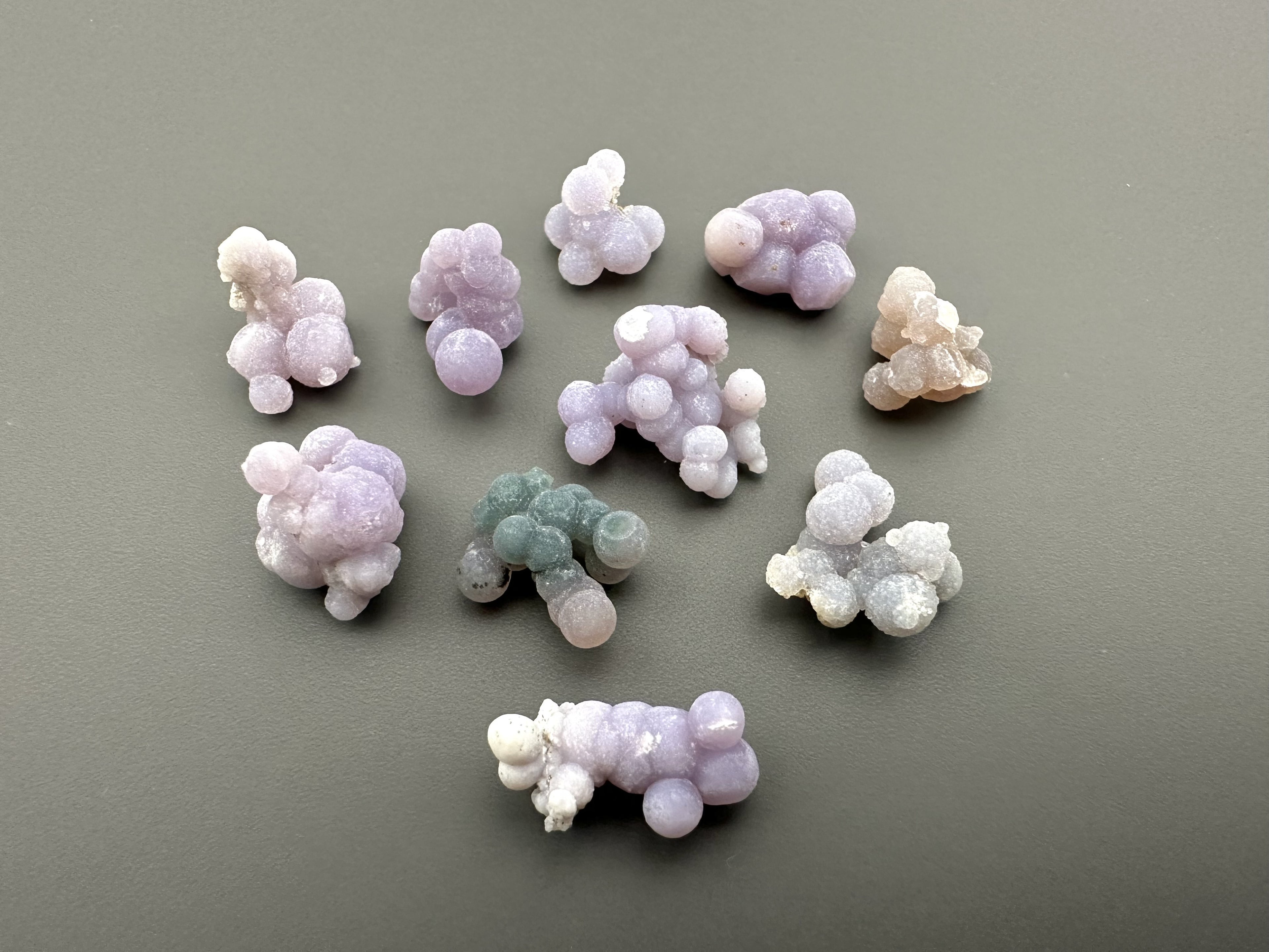 Grape Chalcedony – Sulawesi, Indonesia – 10pcs