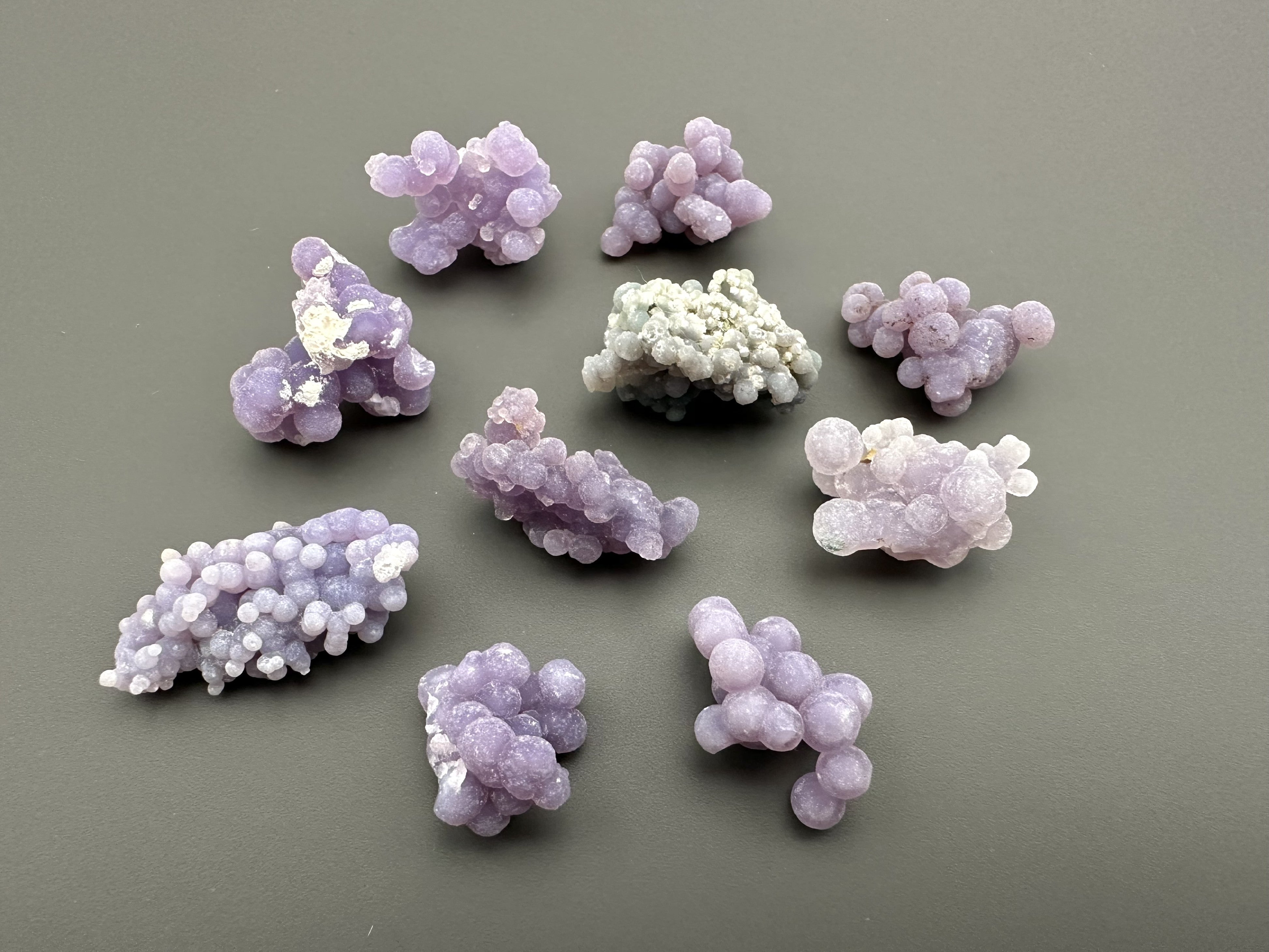 Grape Chalcedony – Sulawesi, Indonesia – 10pcs - HCH327