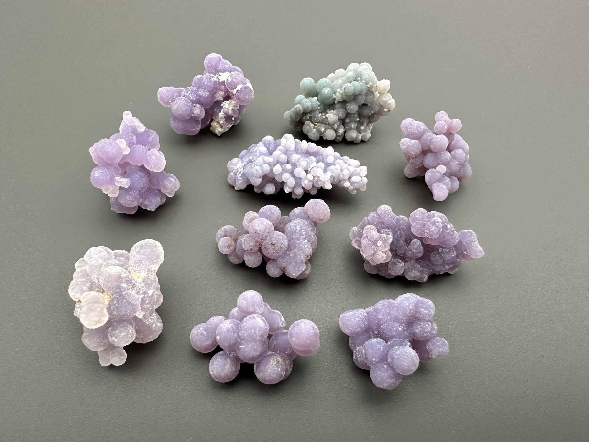 Grape Chalcedony – Sulawesi, Indonesia – 10pcs