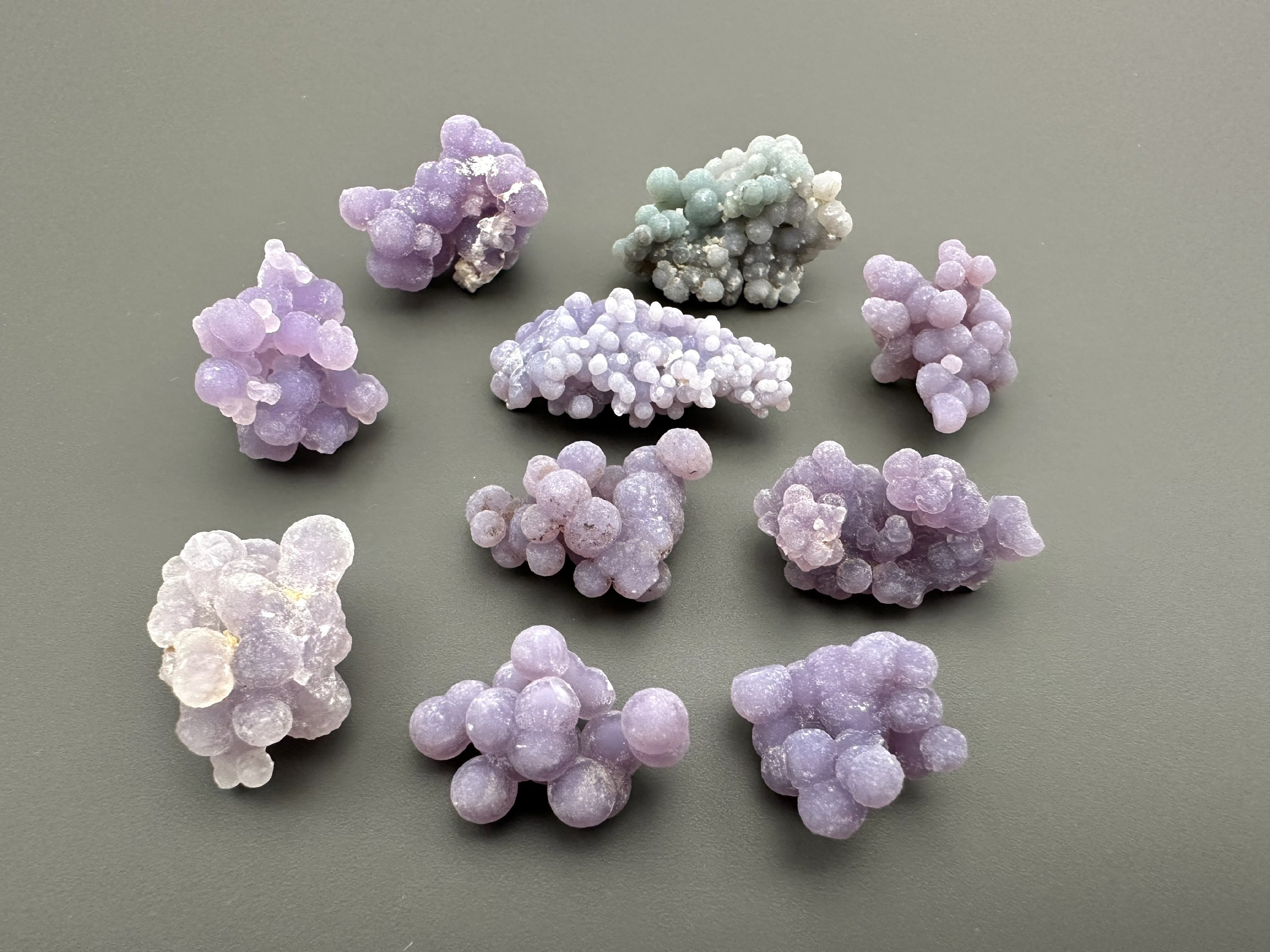 Grape Chalcedony – Sulawesi, Indonesia – 10pcs
