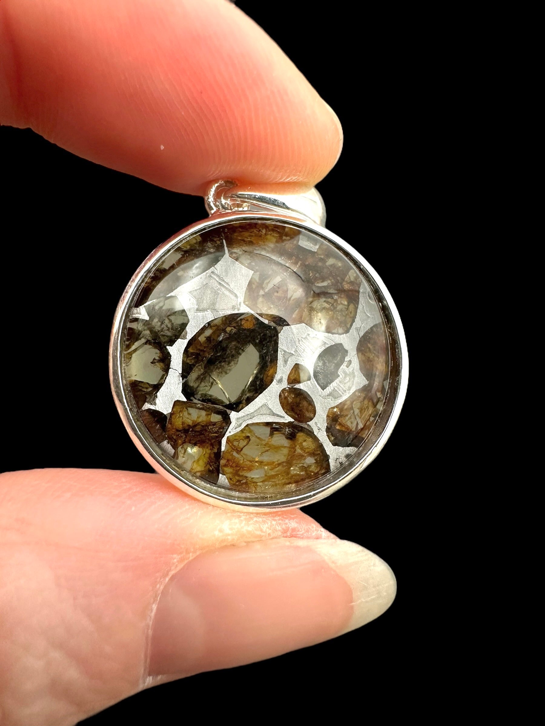 Sericho meteorite pendant - SP/M006