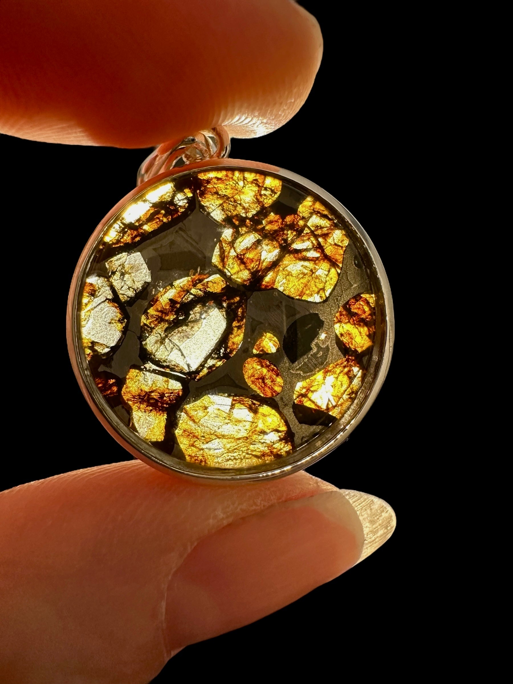 Sericho meteorite pendant - SP/M006