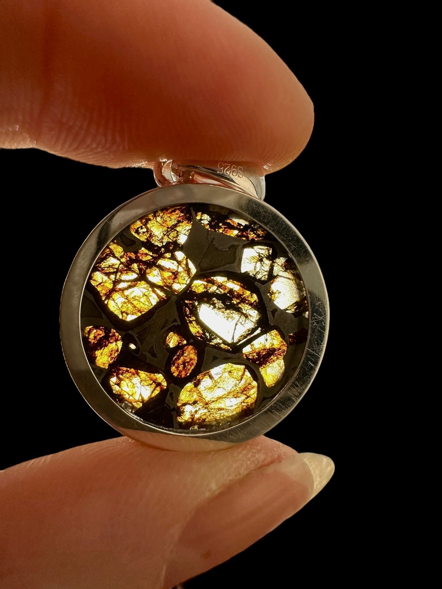 Sericho meteorite pendant - SP/M006