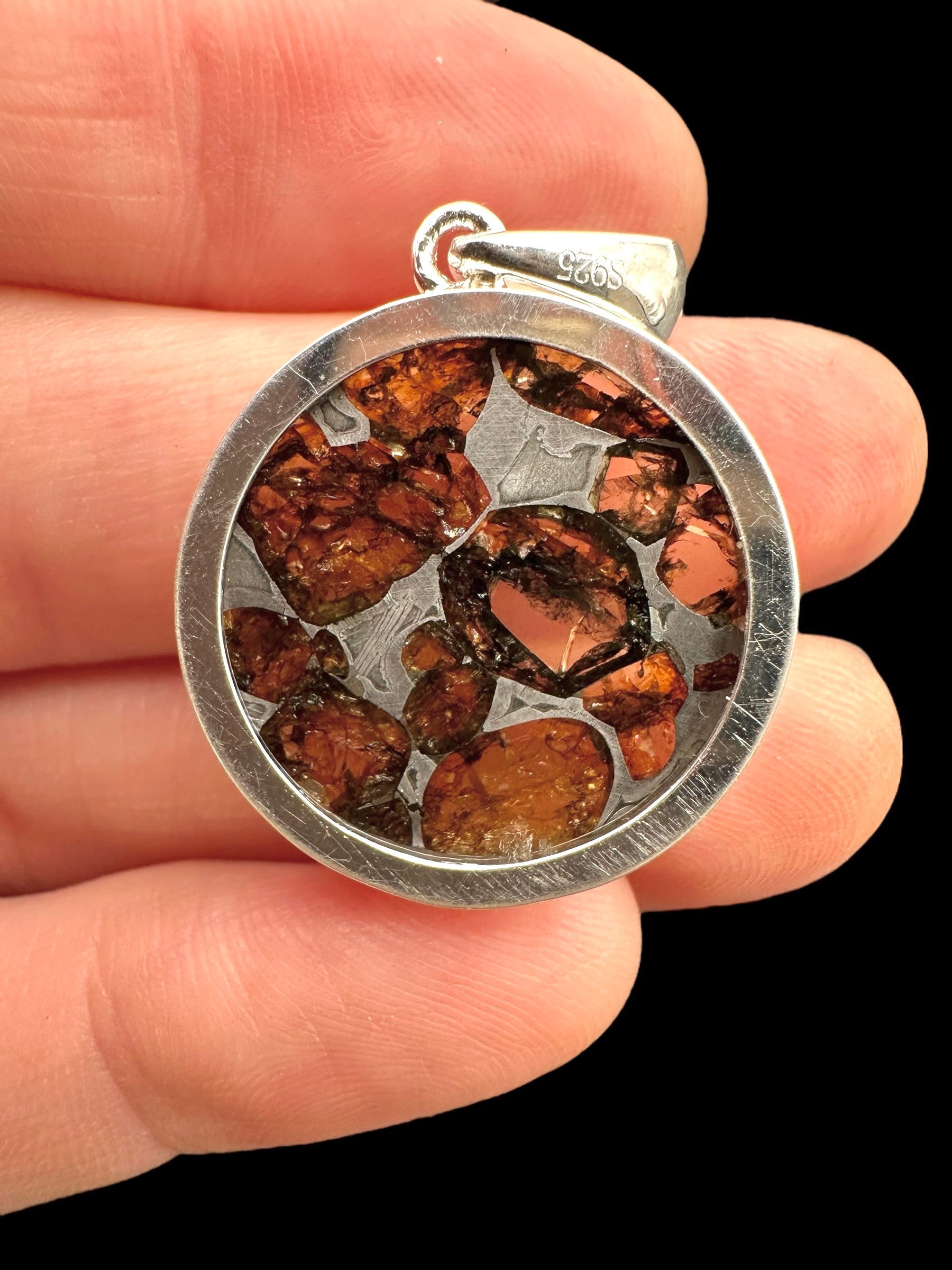 Sericho meteorite pendant - SP/M006