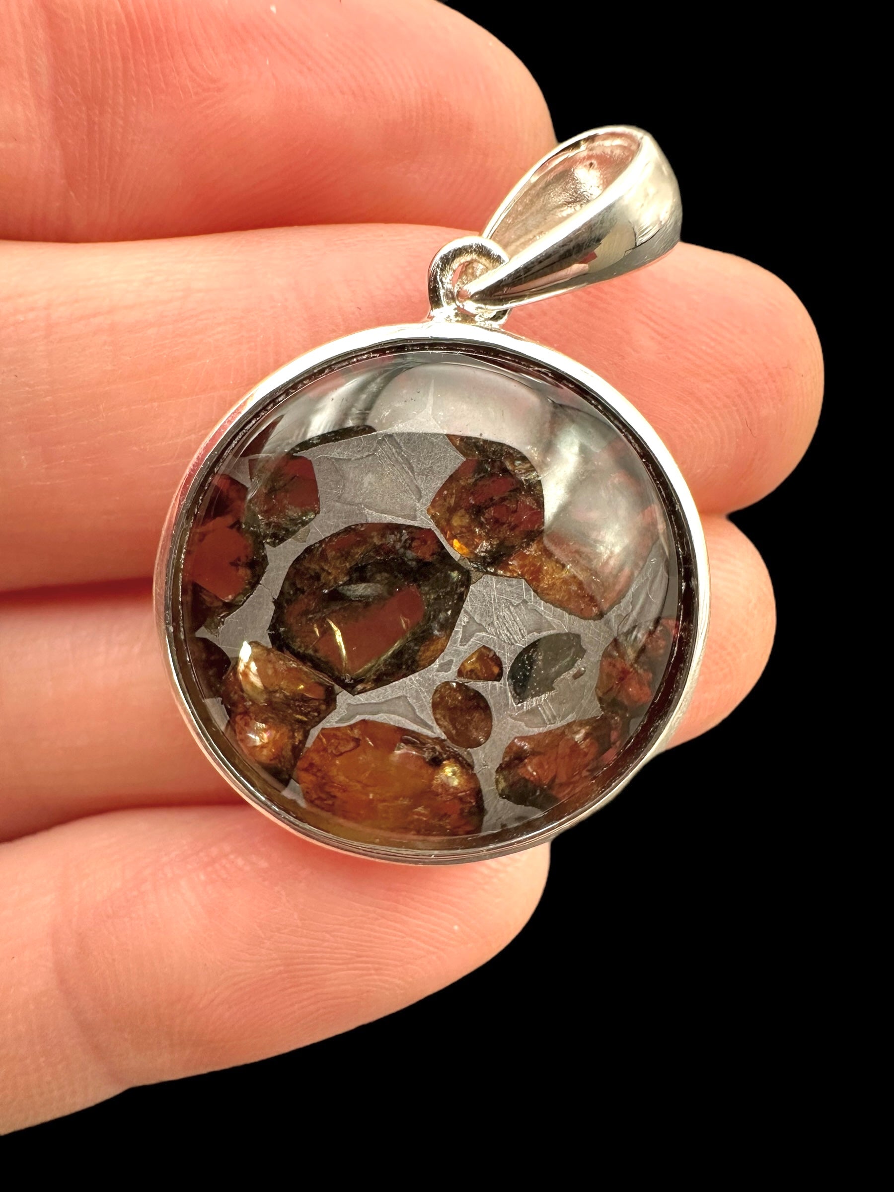 Sericho meteorite pendant
