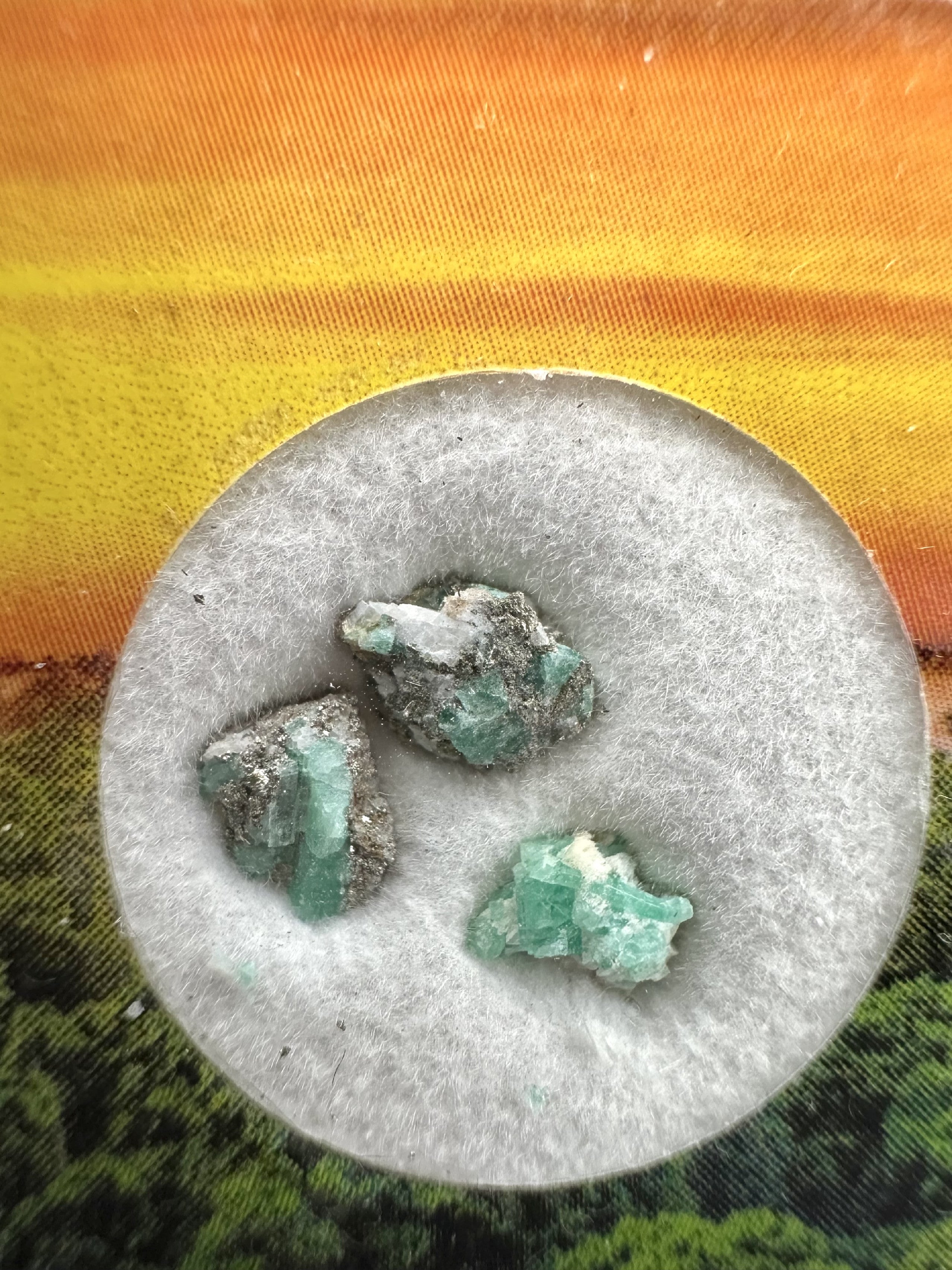Emerald in box – Chivor – Boyaca, Colombia - SM126