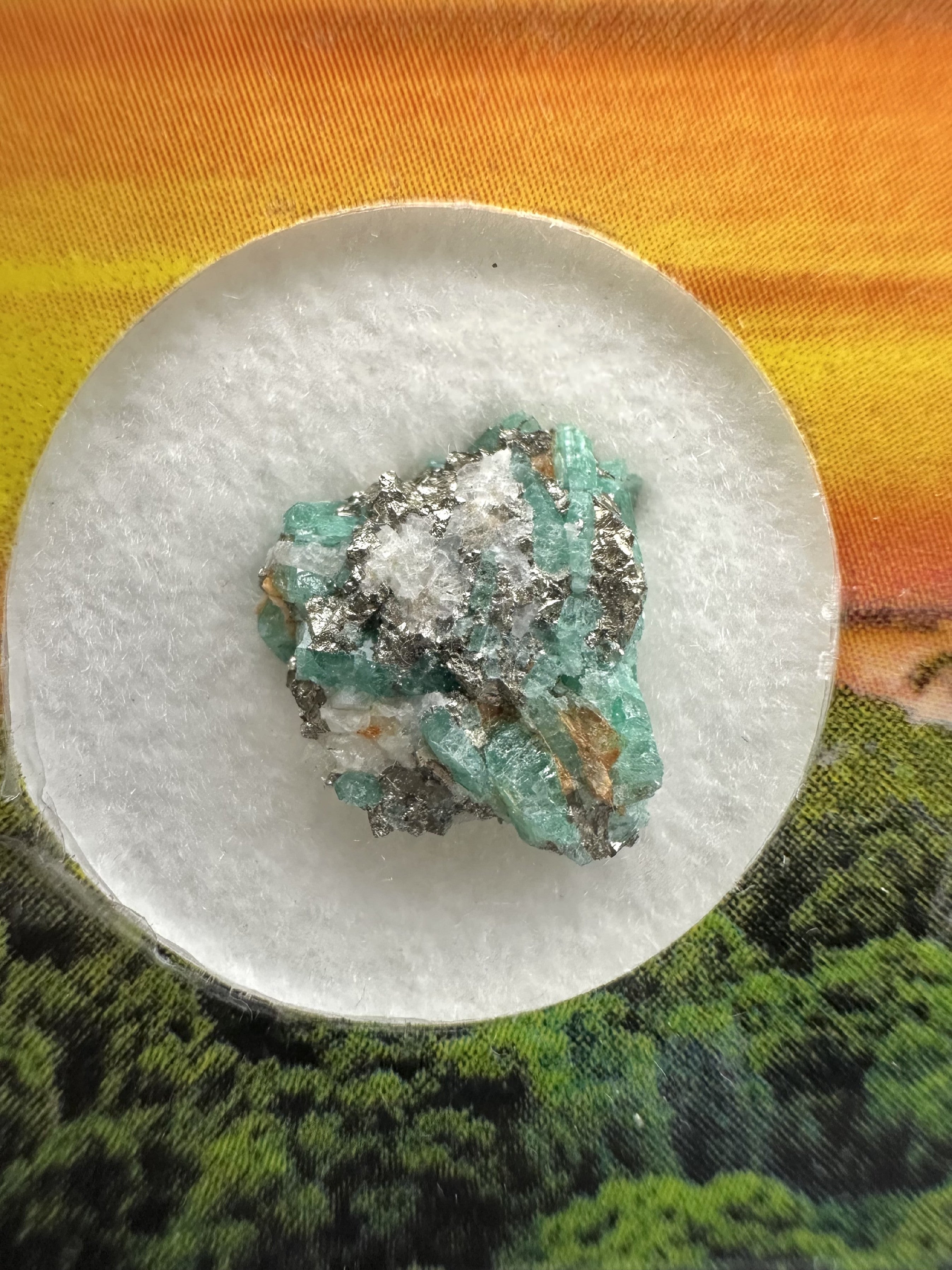 Emerald in box – Chivor – Boyaca, Colombia - SM129