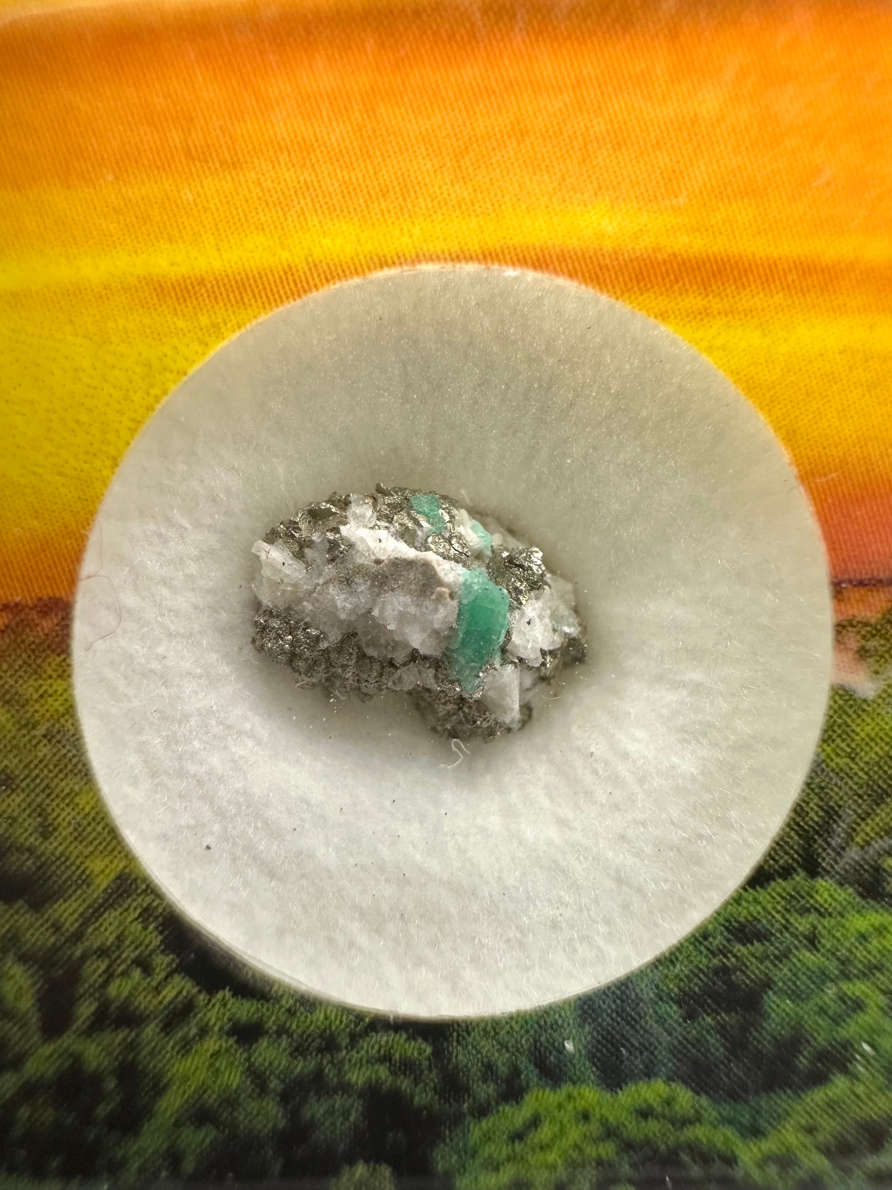 Emerald in box – Chivor – Boyaca, Colombia - SM133