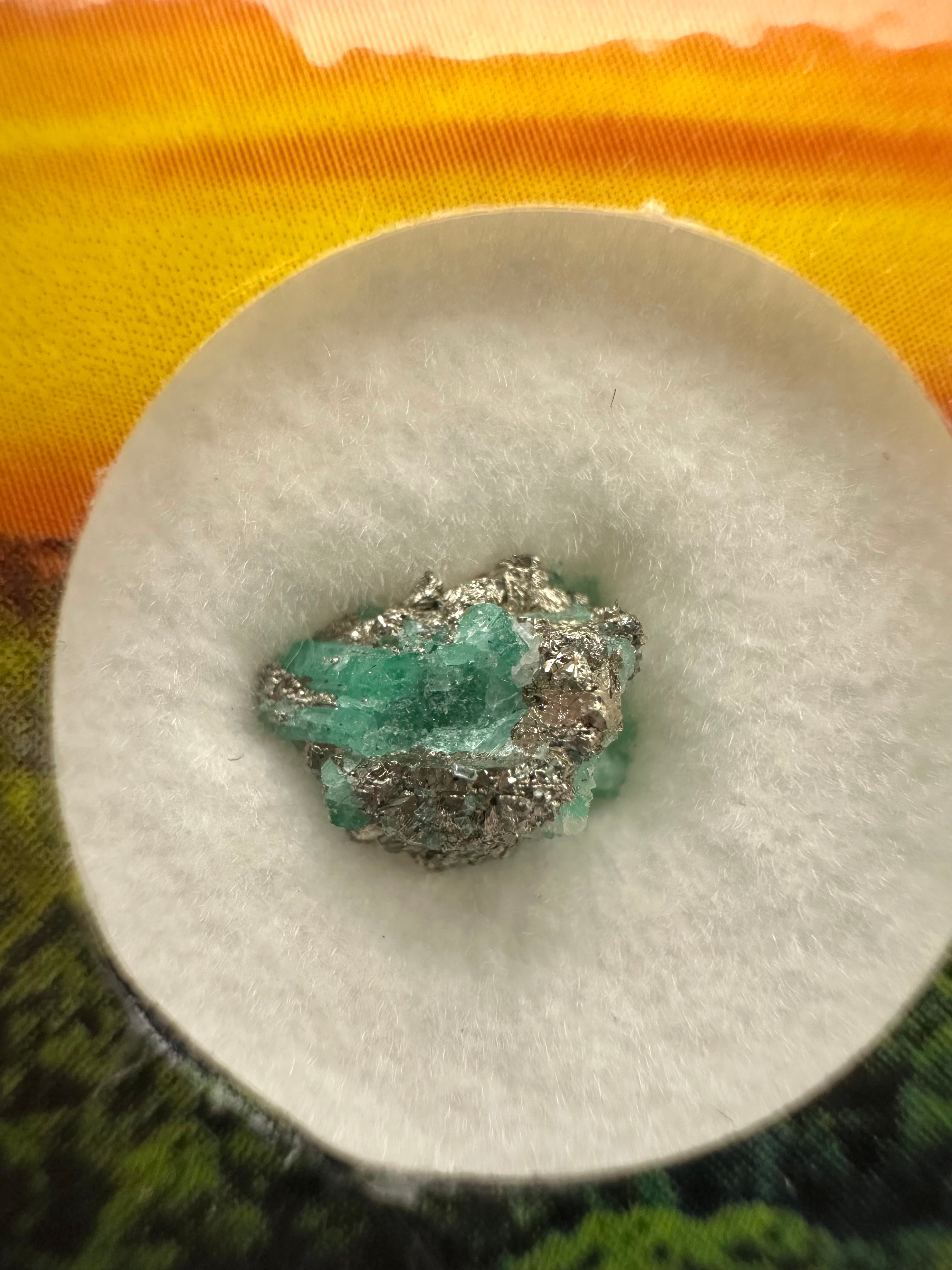 Emerald in box – Chivor – Boyaca, Colombia - SM135