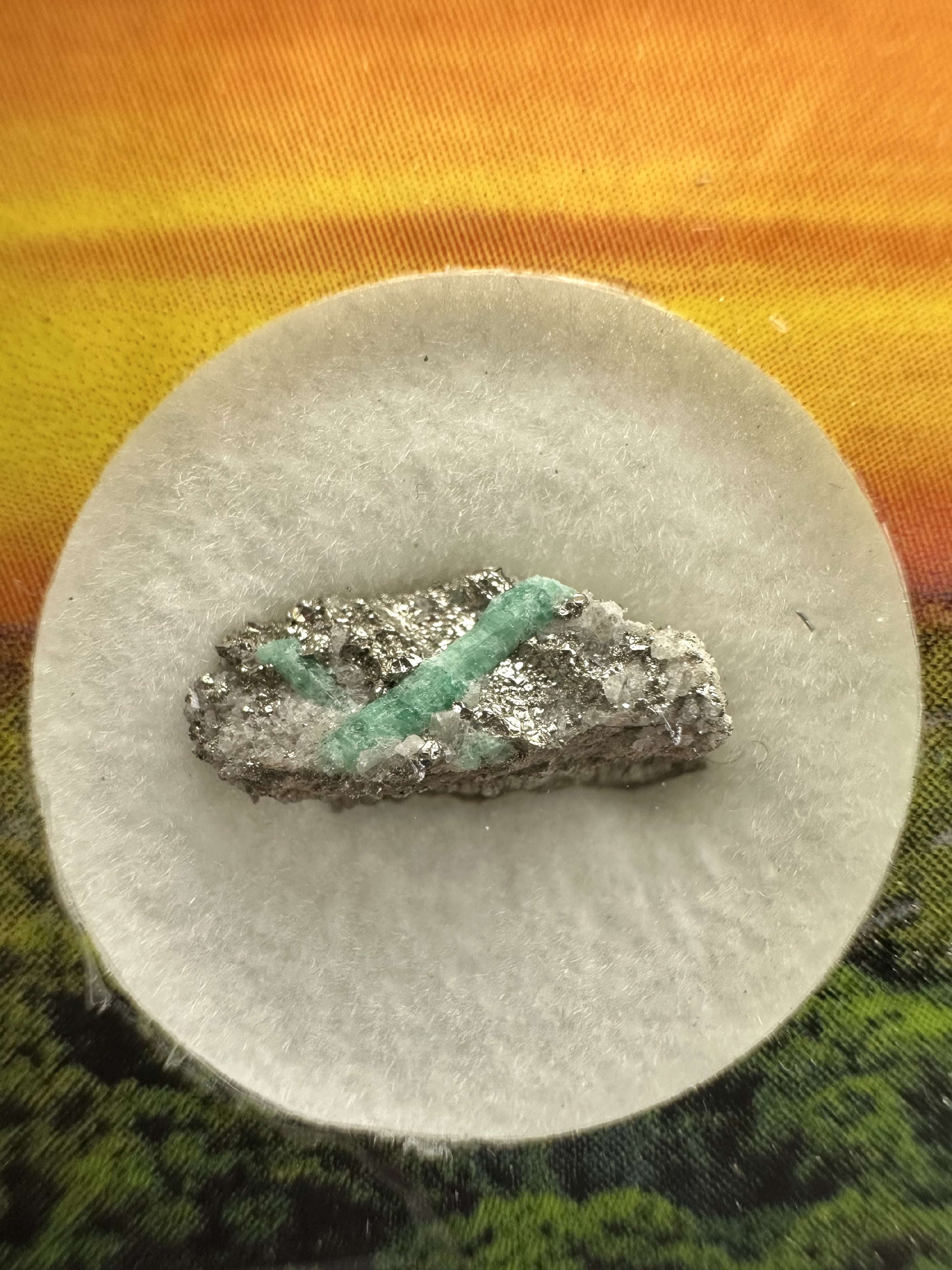Emerald in box – Chivor – Boyaca, Colombia - SM136