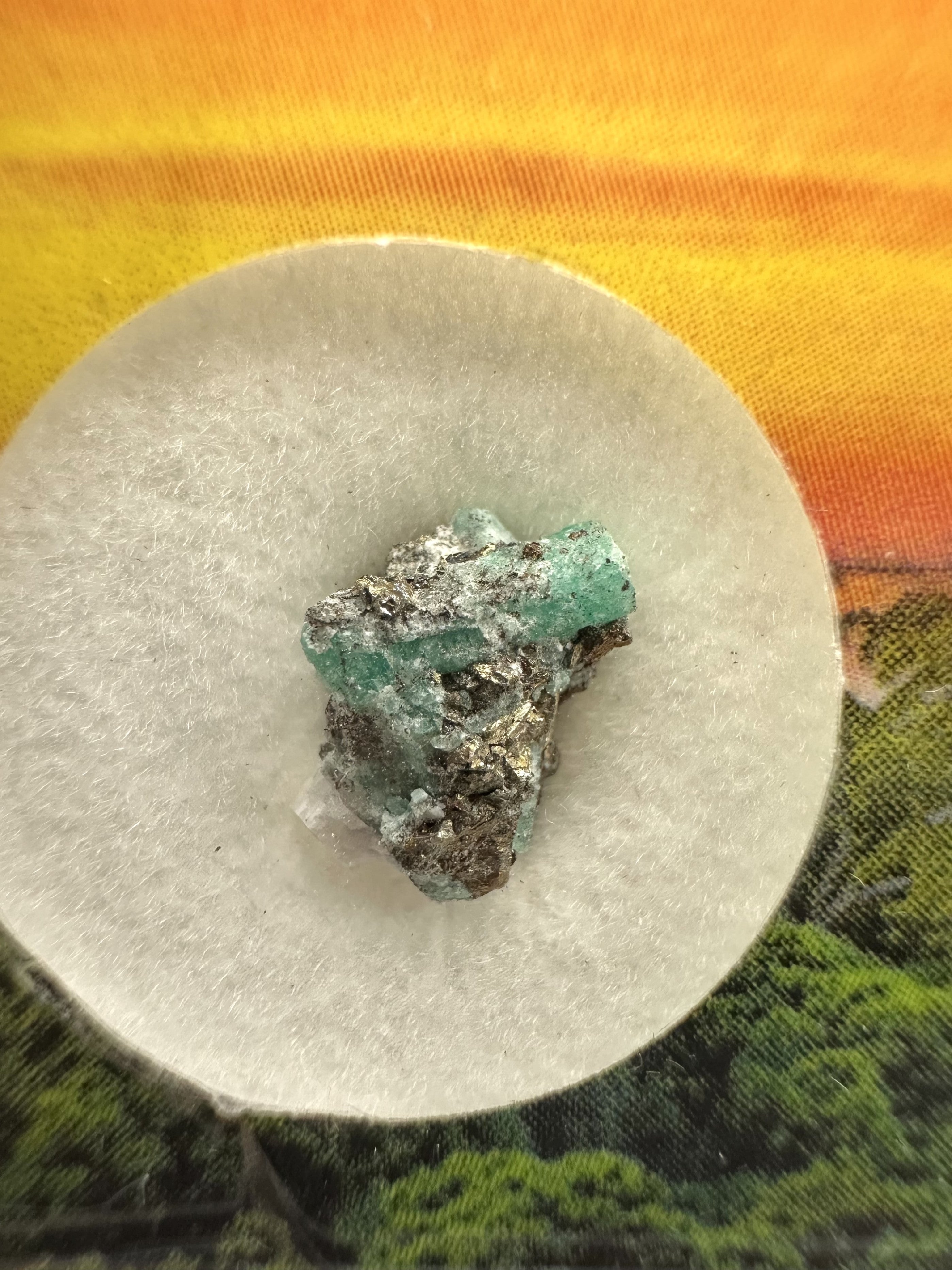 Emerald in box – Chivor – Boyaca, Colombia - SM138