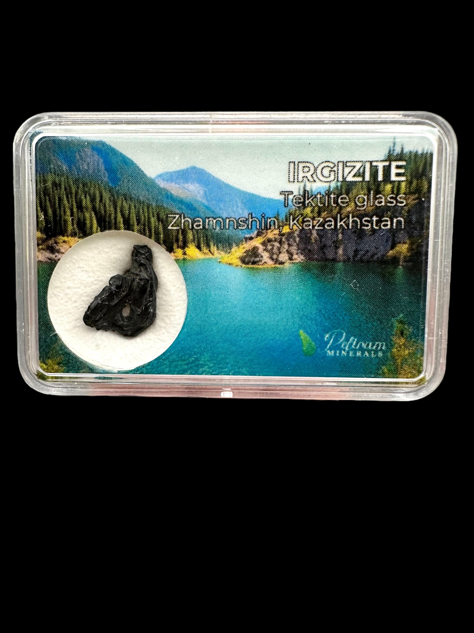 Irgizite in box – Zhamanshin, Kazakhstan – IR029