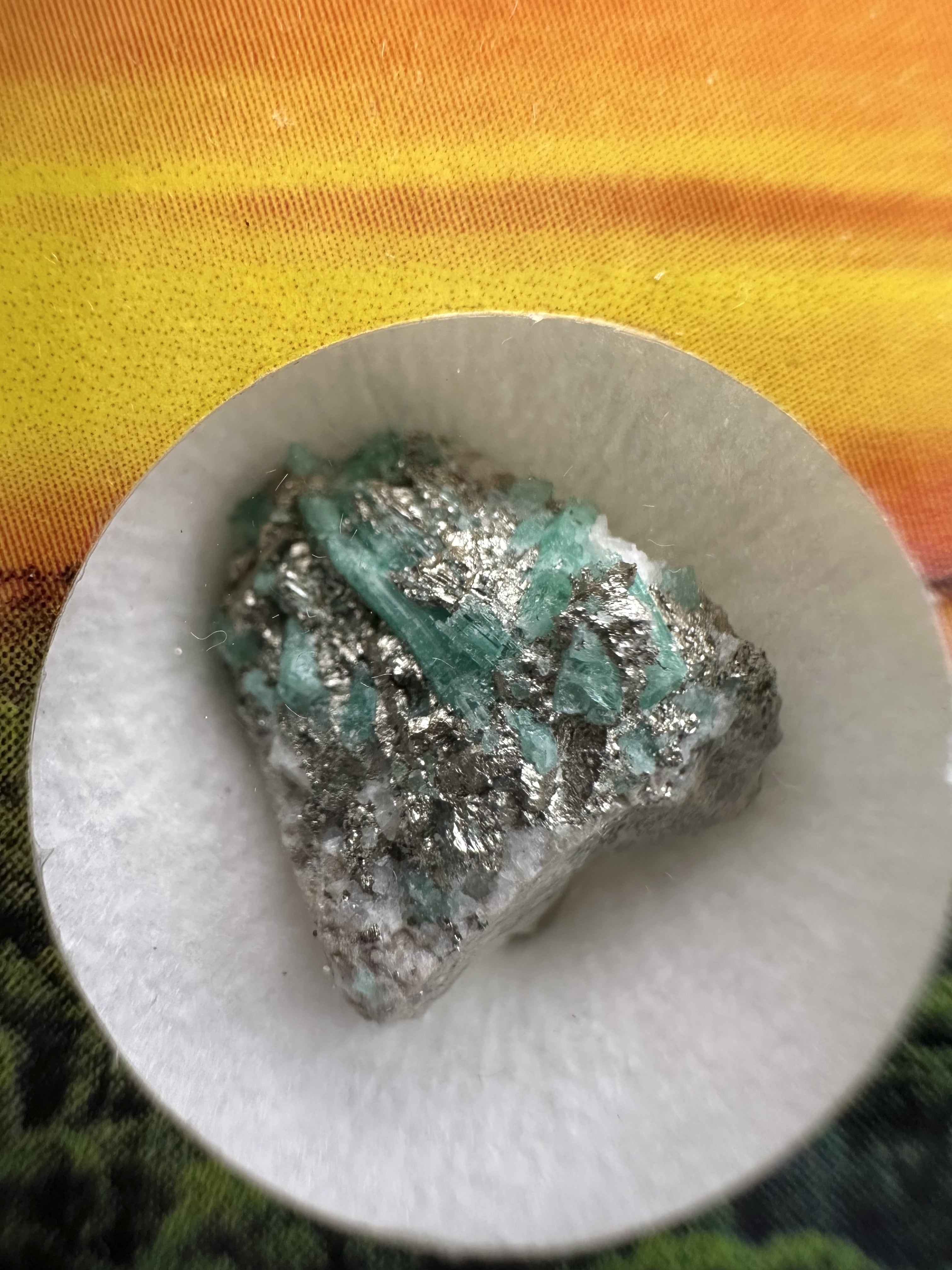 Emerald in box – Chivor – Boyaca, Colombia - SM151