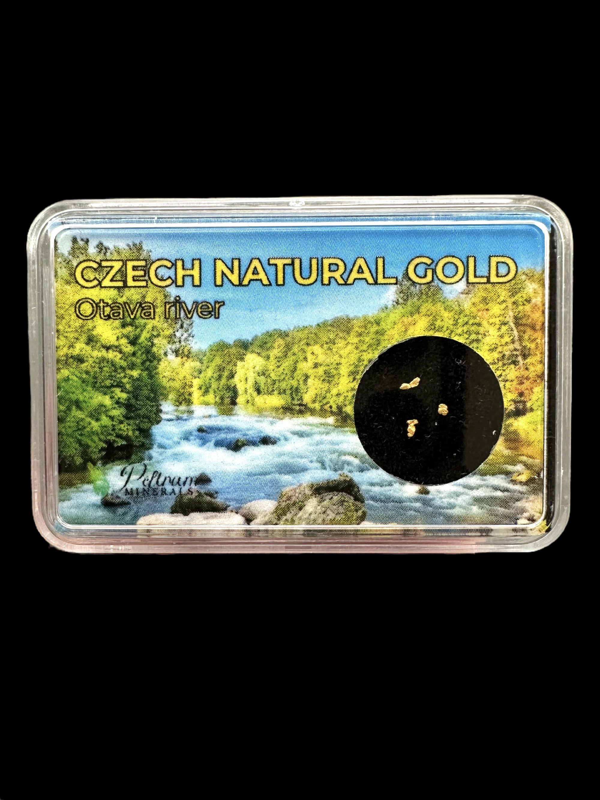 Gold in box – Otava, CZ