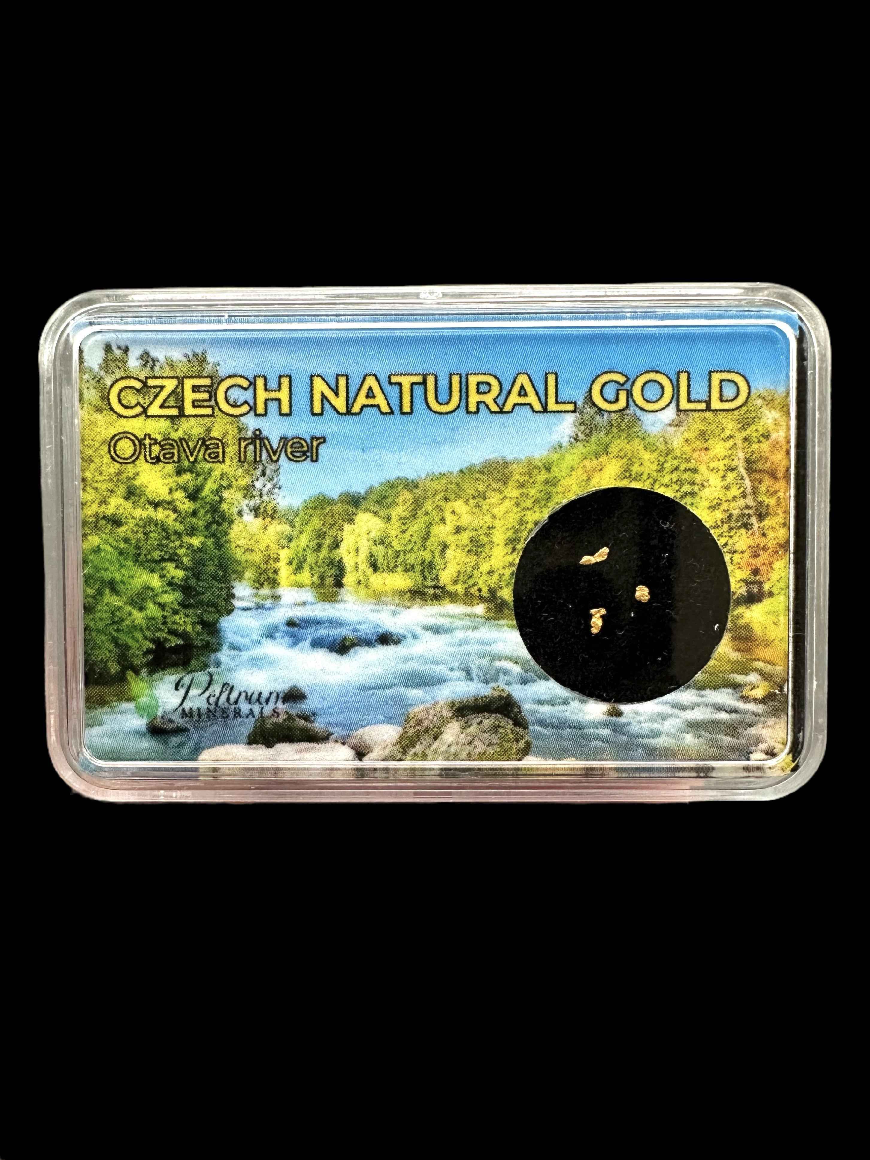 Gold in box – Otava, CZ