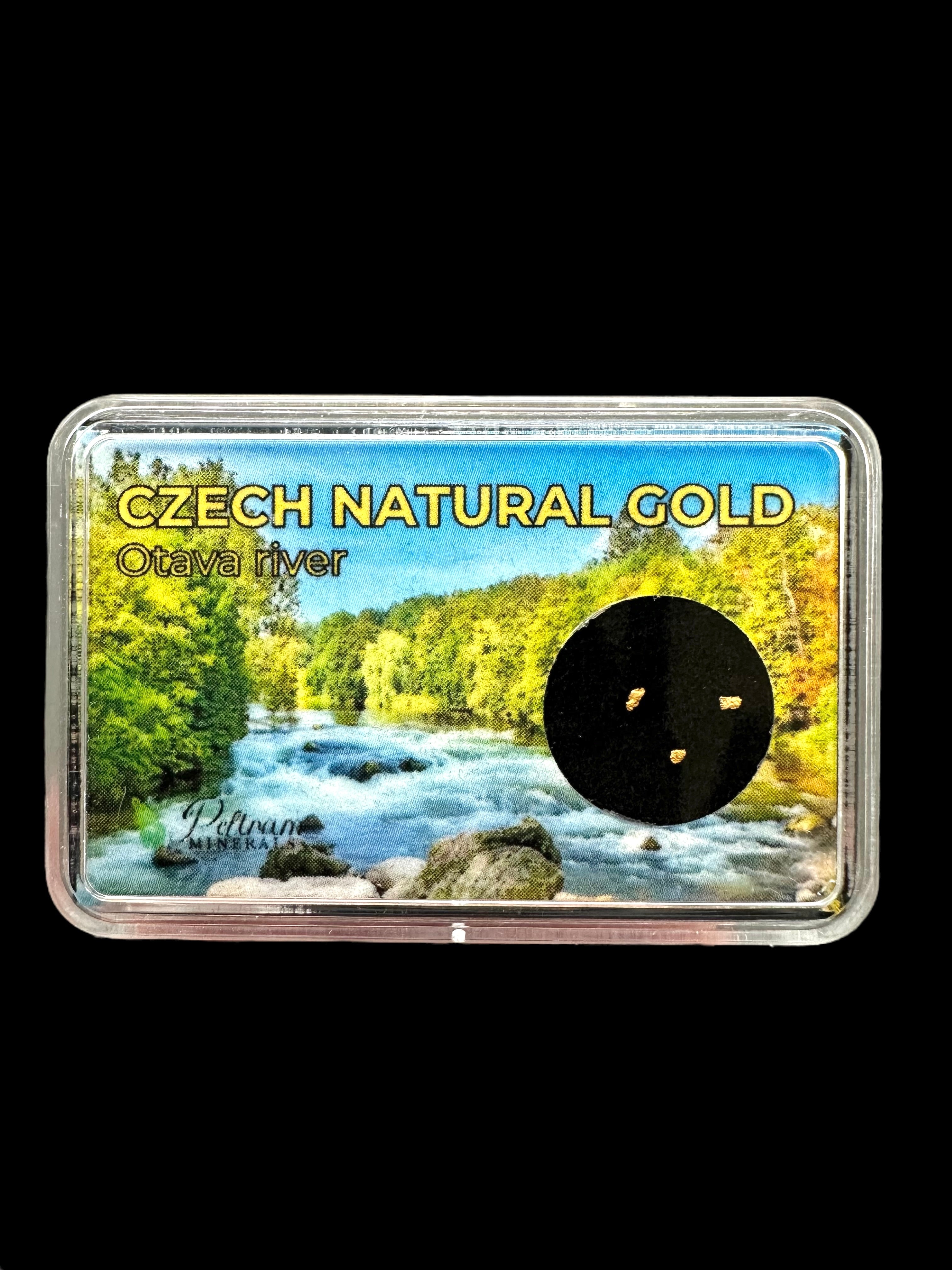 Gold in box – Otava, CZ