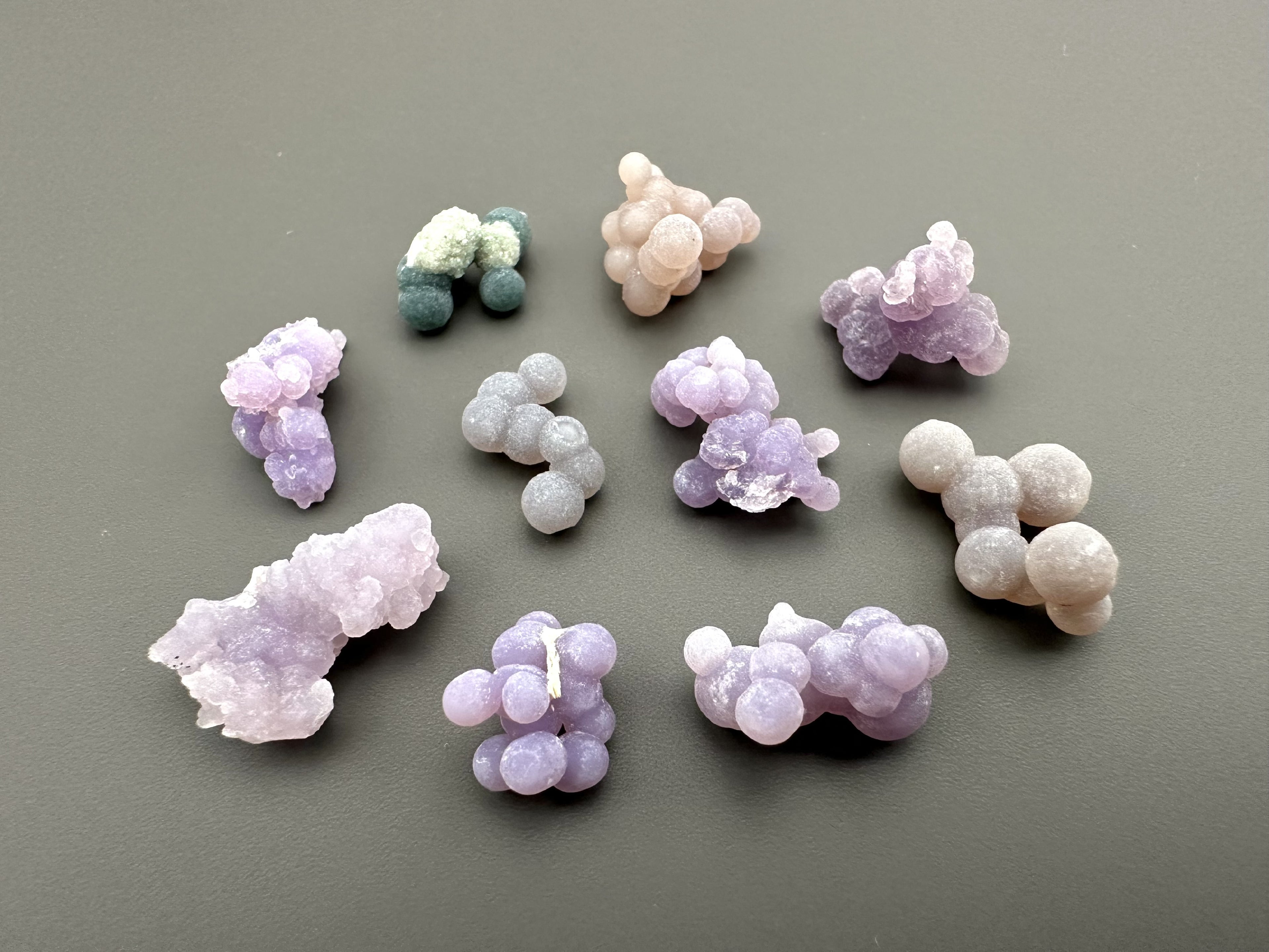 Grape Chalcedony – Sulawesi, Indonesia – 10pcs - HCH328