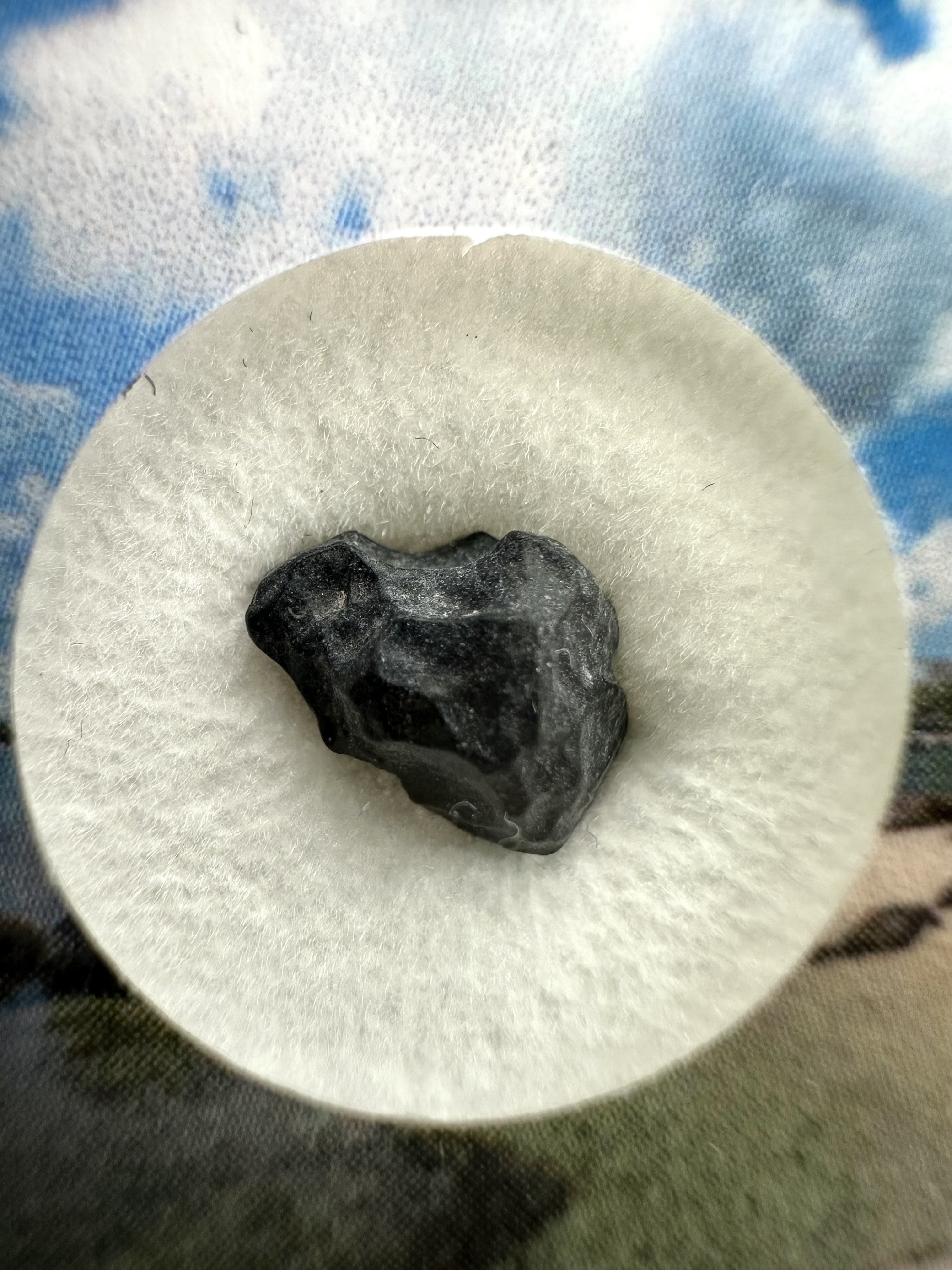 Bilitonite "Batu Satam" in box – Belitung, Indonesia - BI070